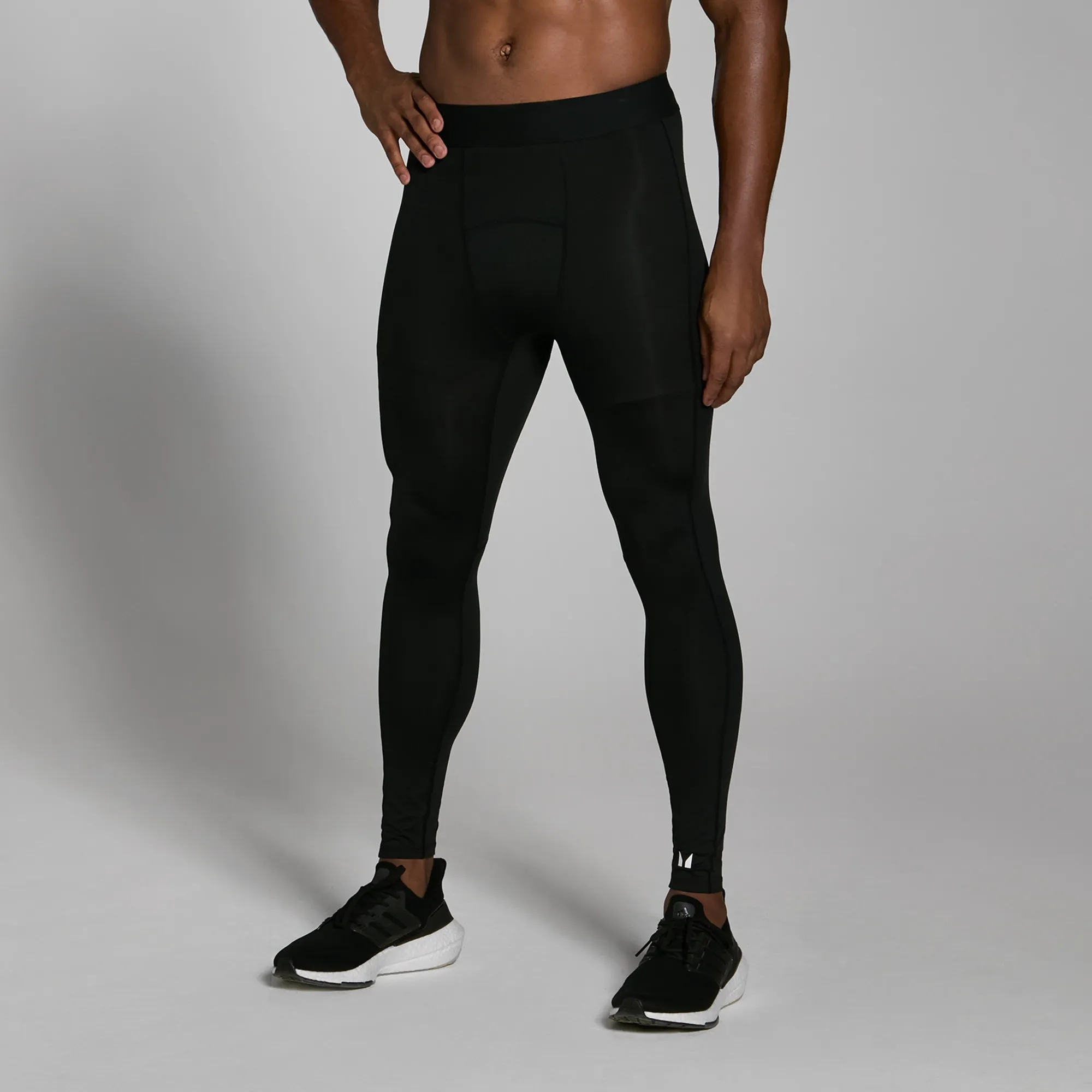 Men's Training Compression Leggings - Black - XS