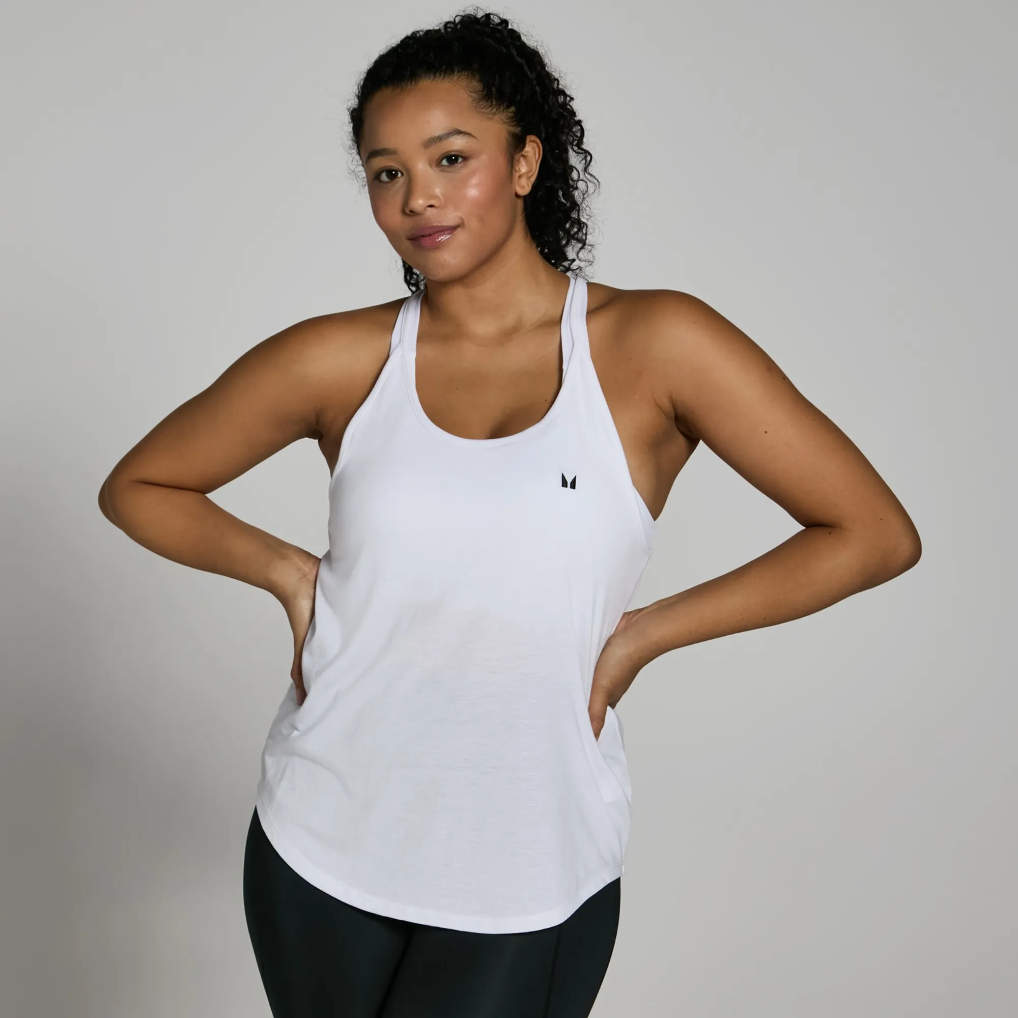 MP Women's Training Strappy Vest - White - XXS