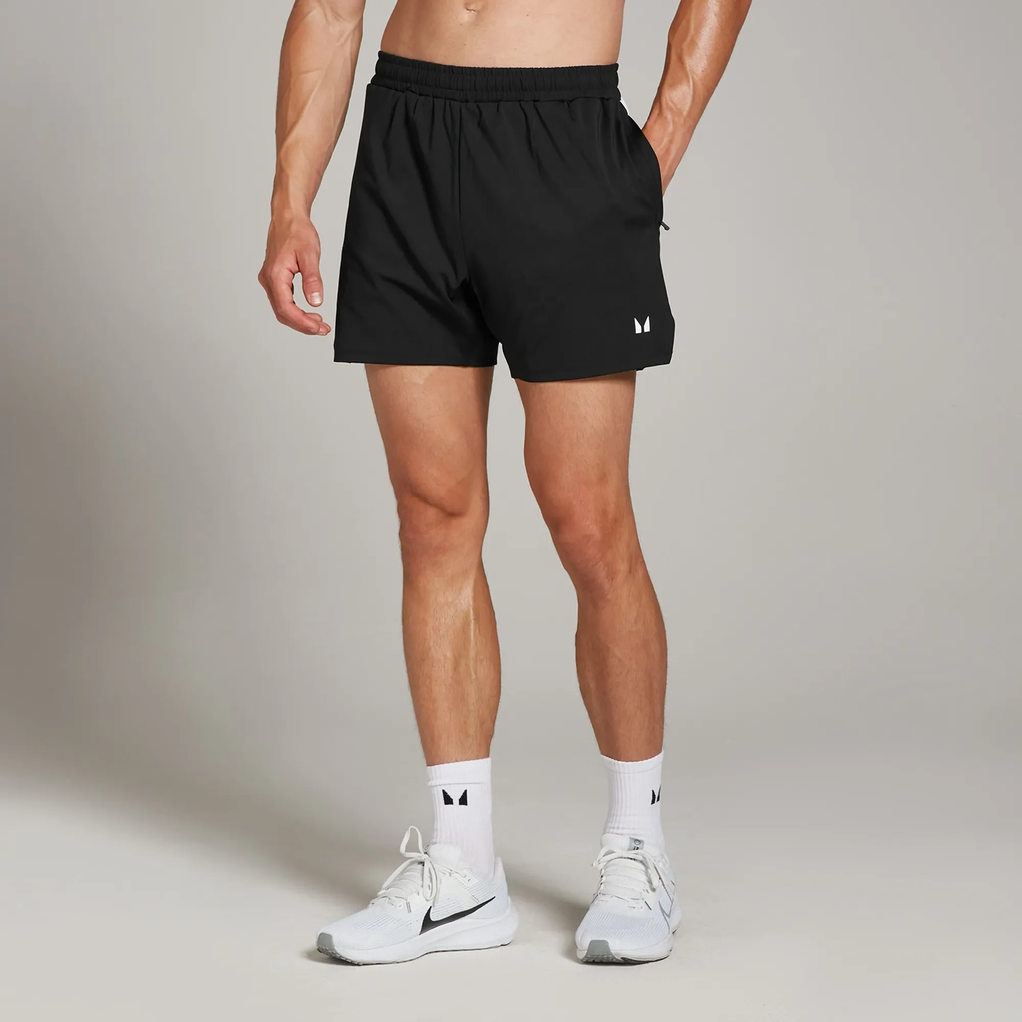 MP Men's Tempo Panel 5  Shorts - Black - XS
