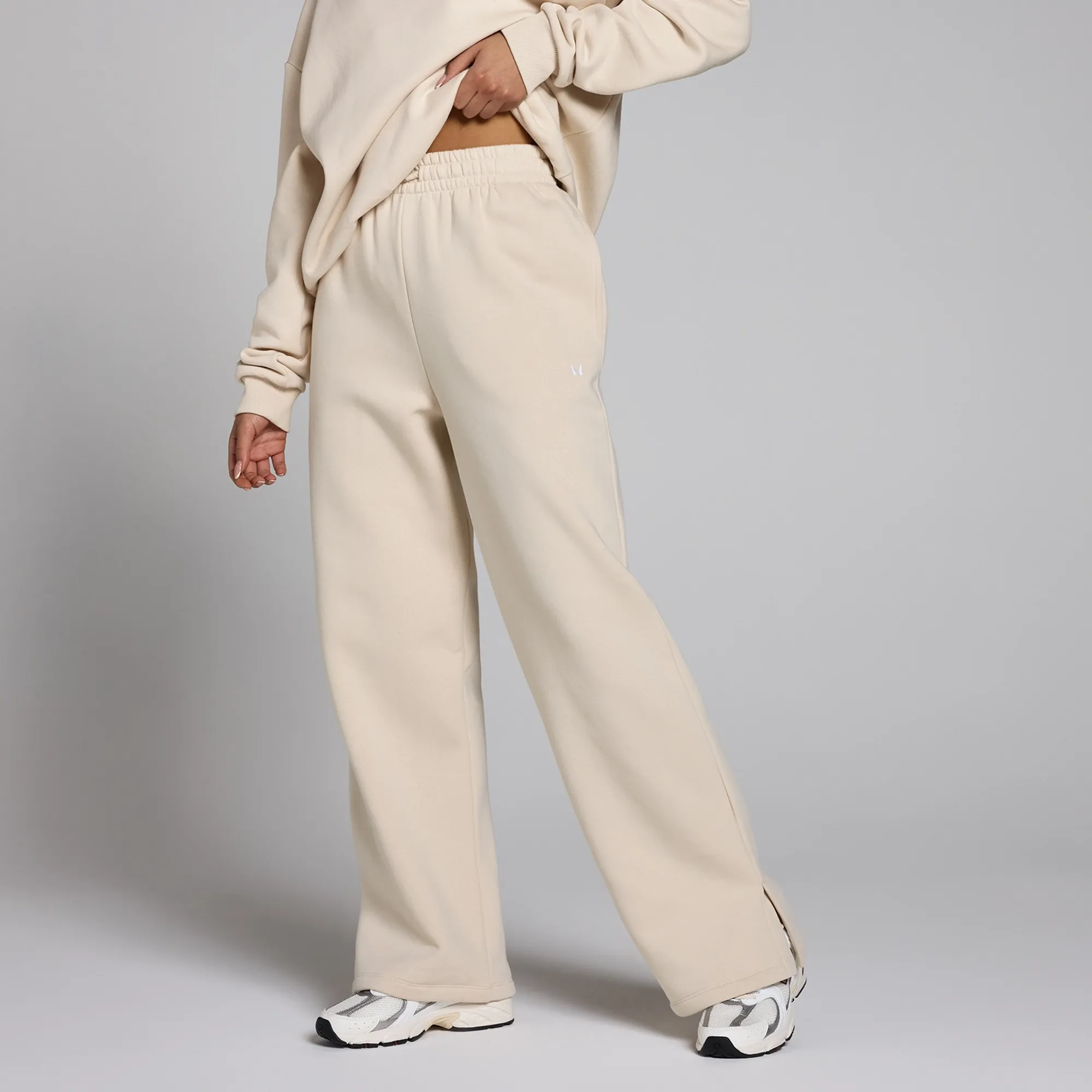 MP Women's Basics Straight Leg Joggers - Sandstone - L