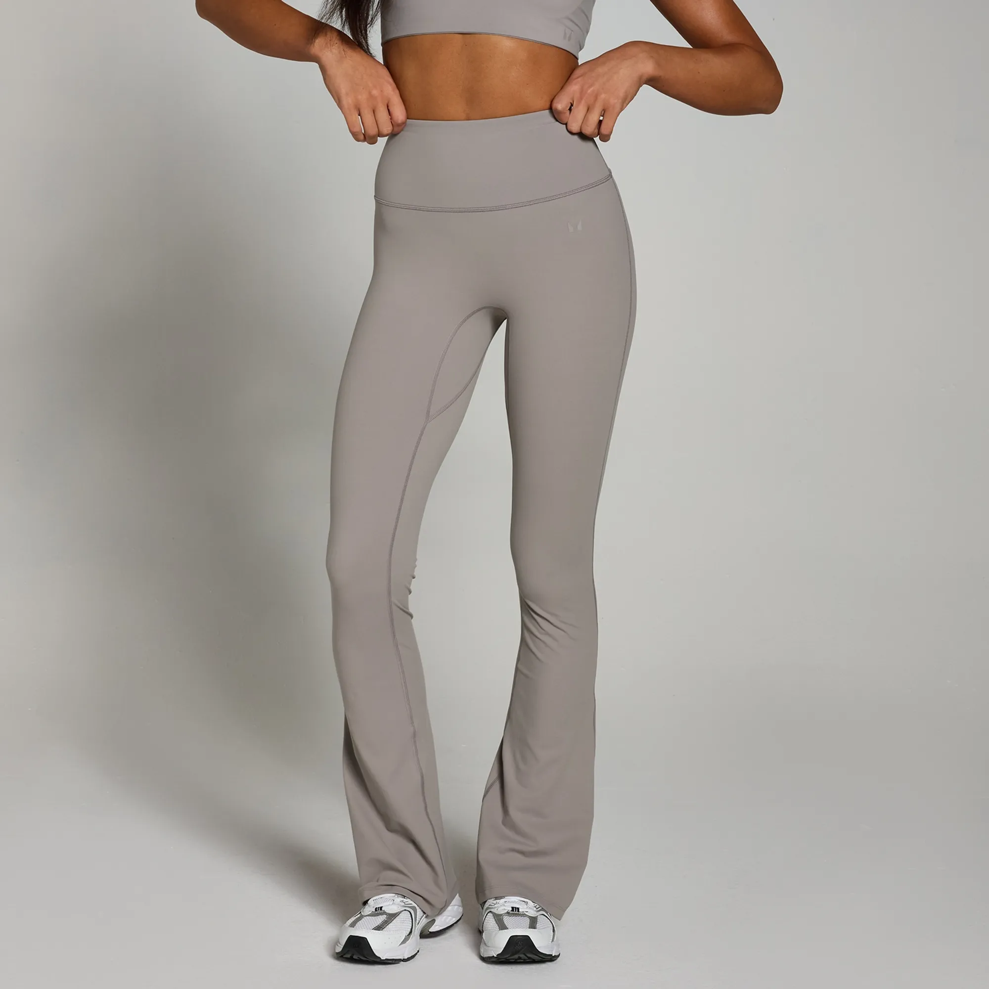 MP Women's Tempo Flared Leggings - Mushroom - XL