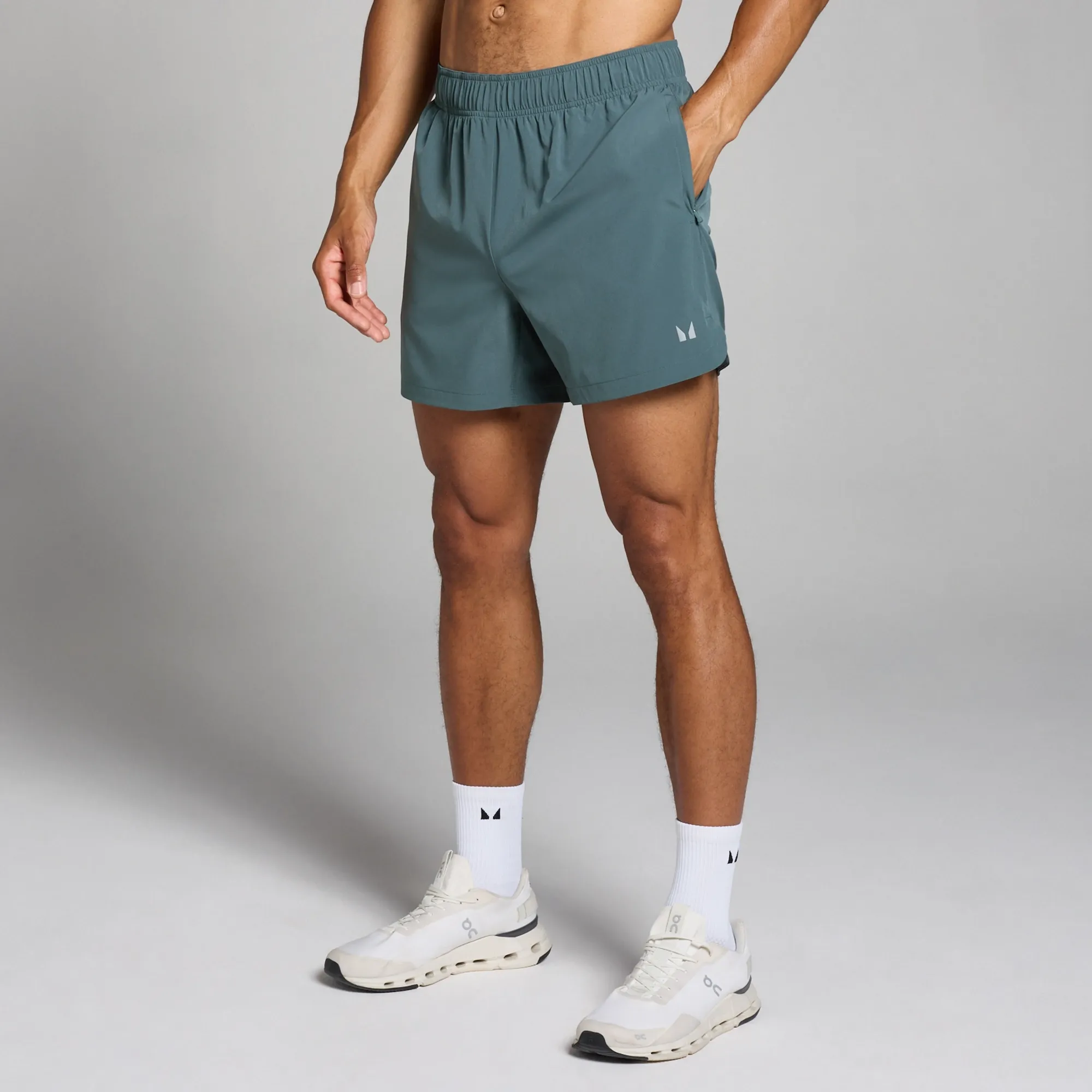 MP Men's Training 5  Woven Shorts - Dark Slate - XXXL
