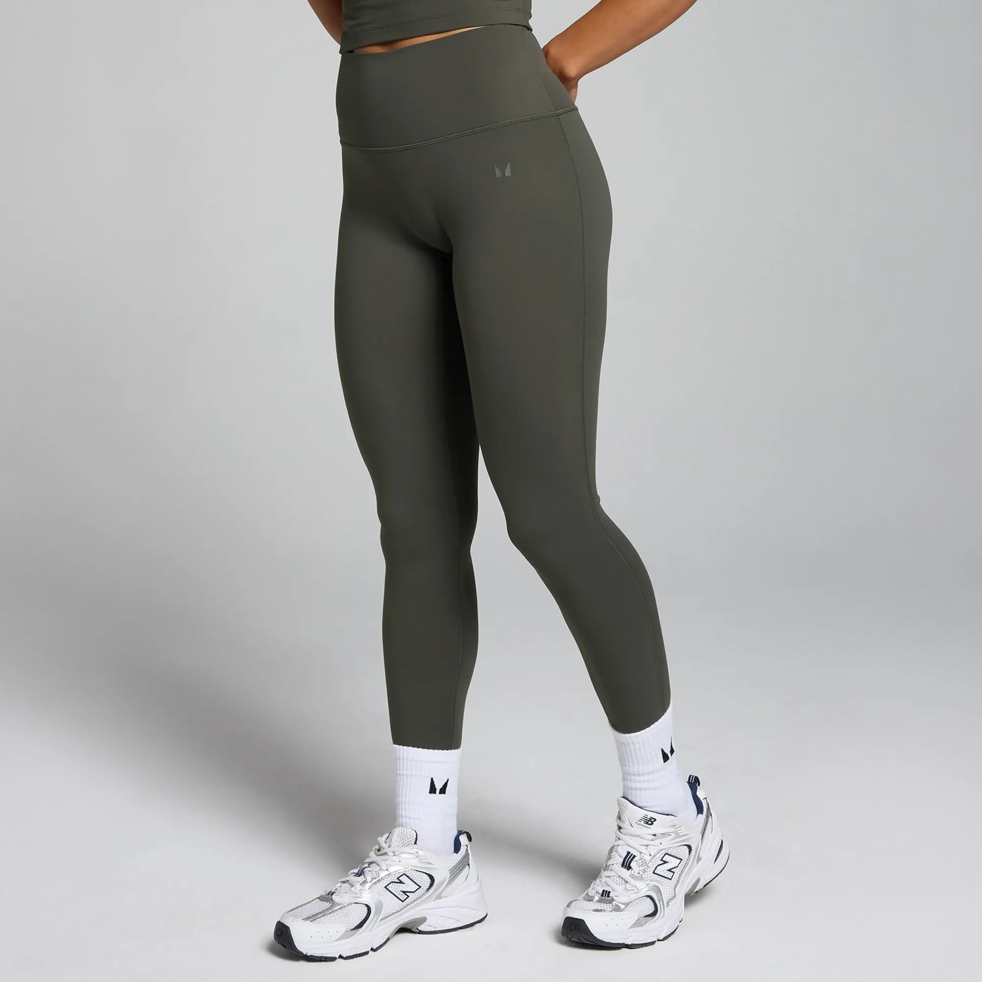 MP Women's Tempo High Waisted Leggings - Night Grey - XXL