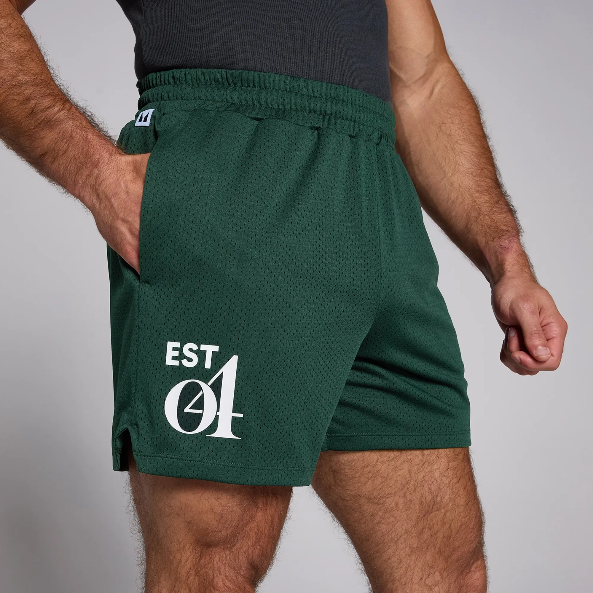 MP Men's Mesh Shorts - Dark Emerald - XS