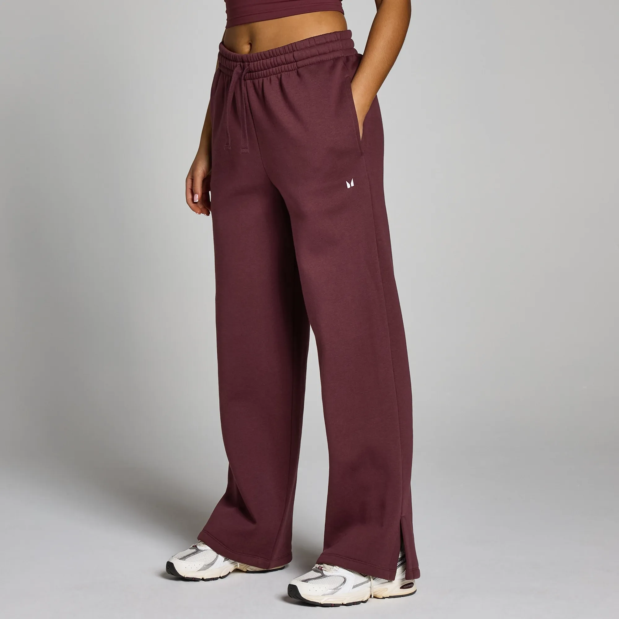 MP Women's Basics Straight Leg Joggers - Cherry - L