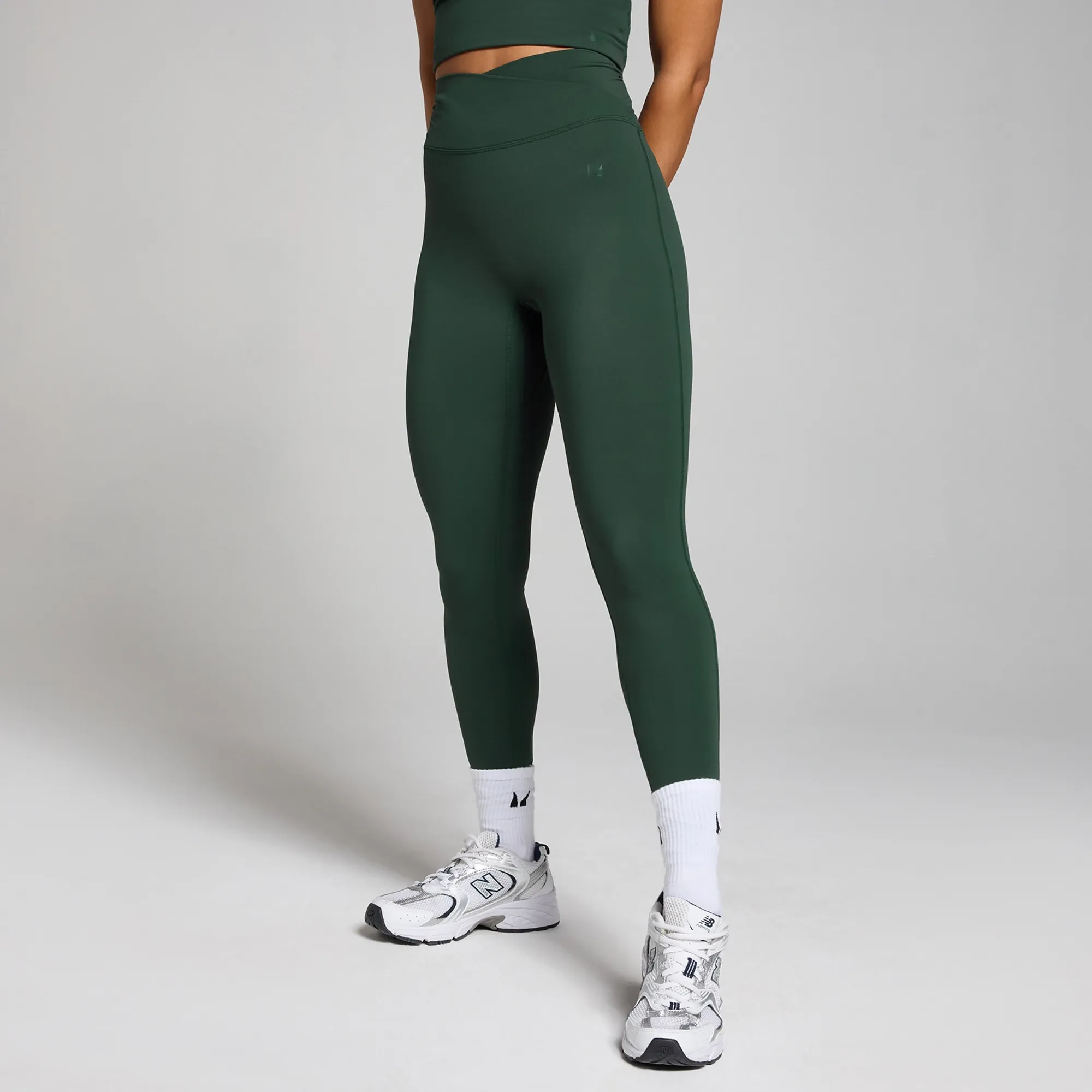 MP Women's Tempo Leggings - Dark Emerald - L