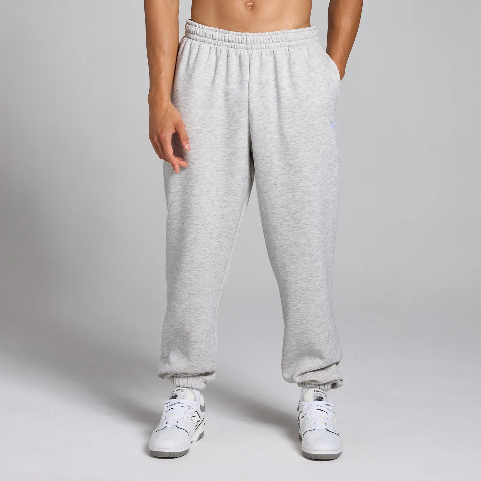 MP Men's Rest Day Oversized Jogger - Light Grey Marl - S