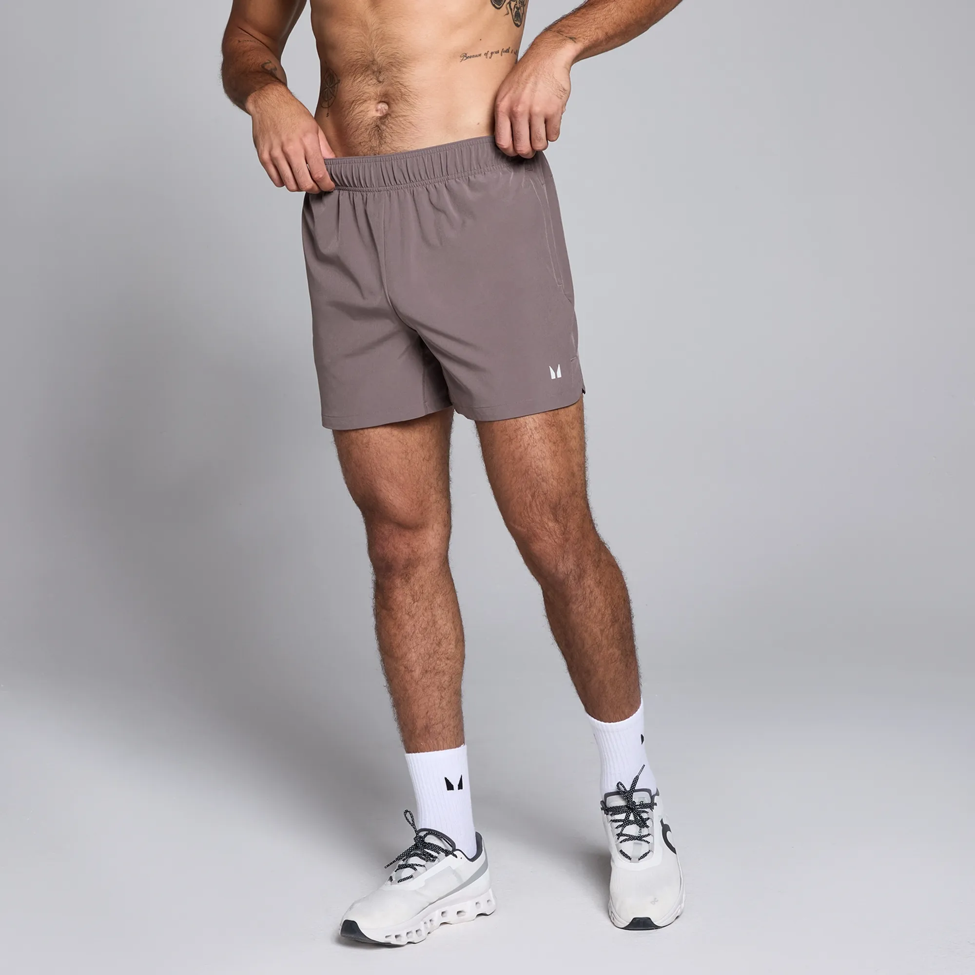 MP Men's Woven Training 5  Shorts - Mocha - XXL