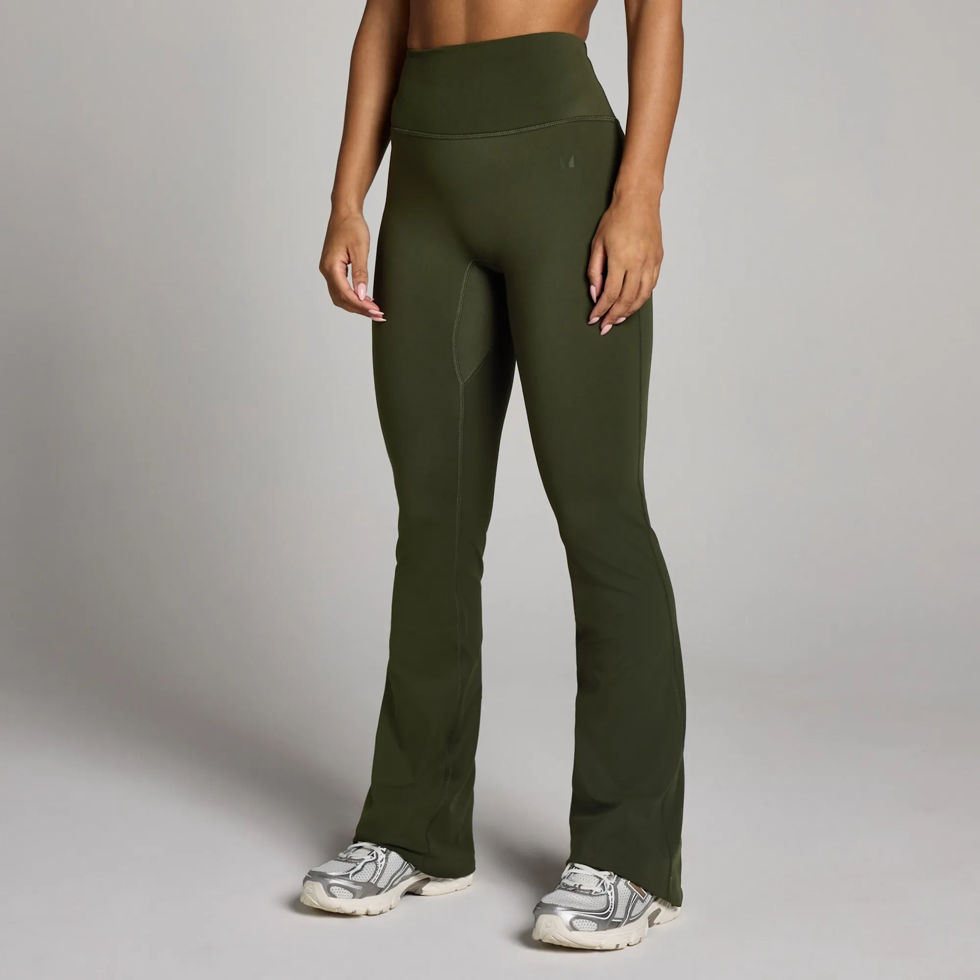 MP Women's Tempo Flared Legging - Forest Green - L