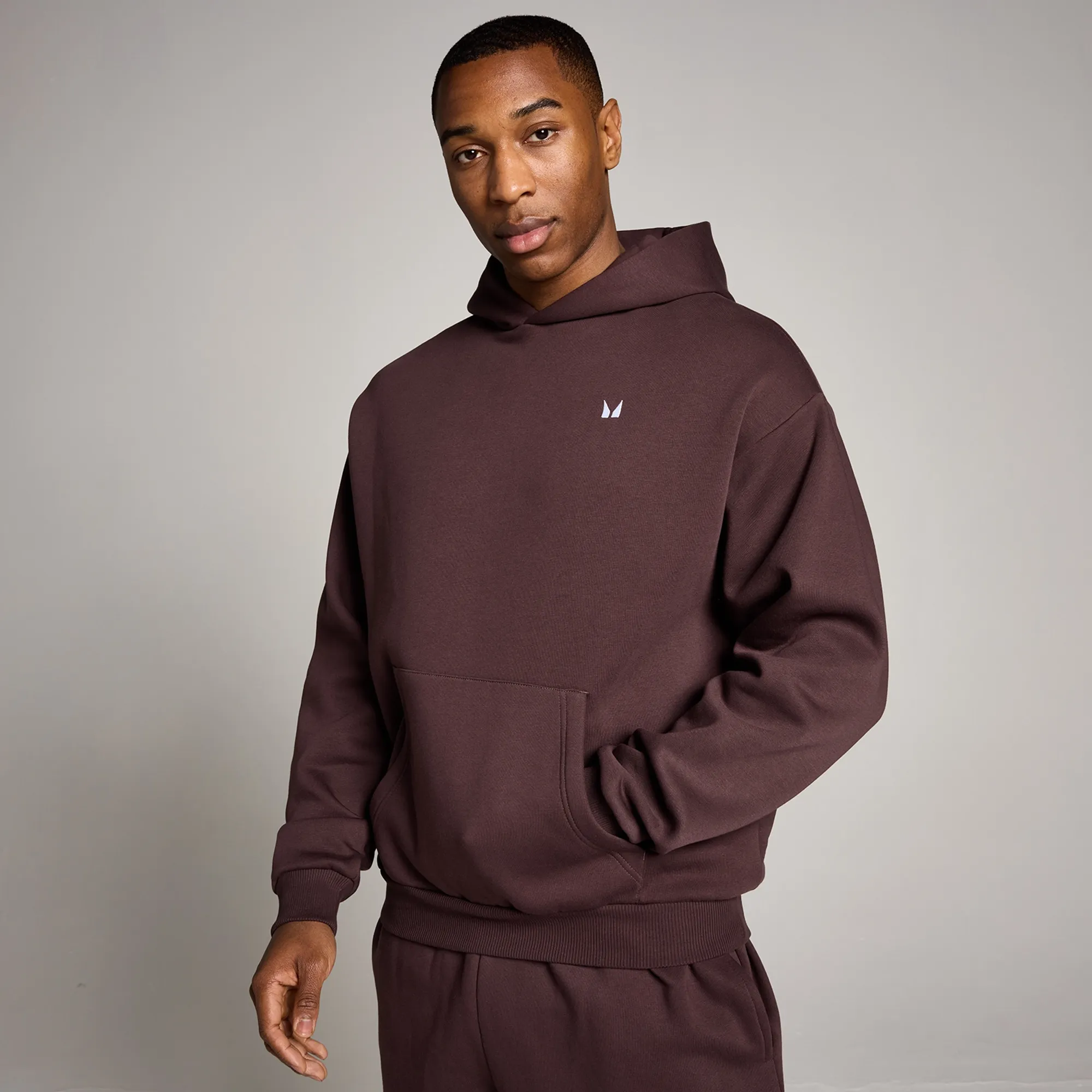 MP Men's Rest Day Oversized Hoodie - Fudge