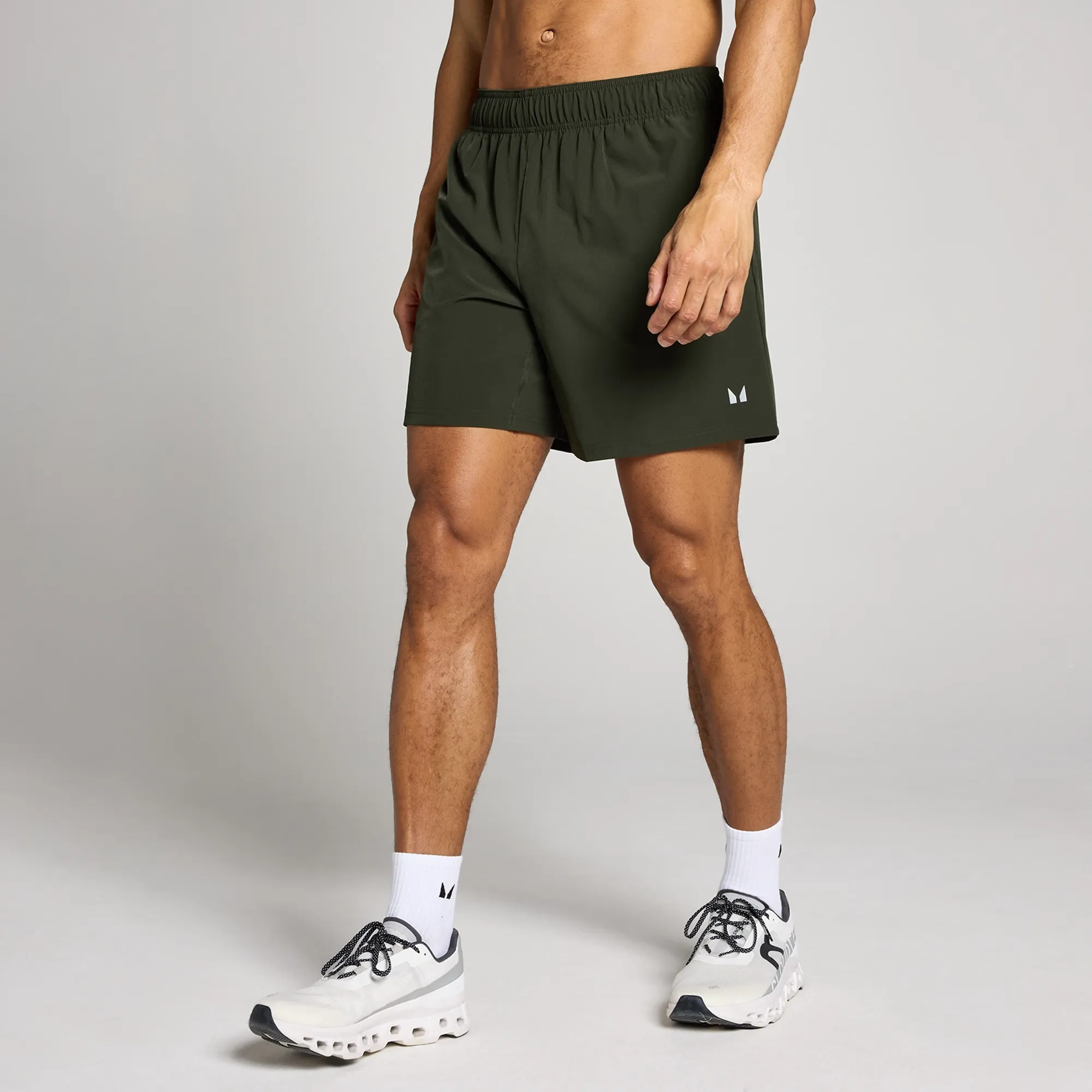 MP Men's 7  Woven Training Shorts - Forest Green