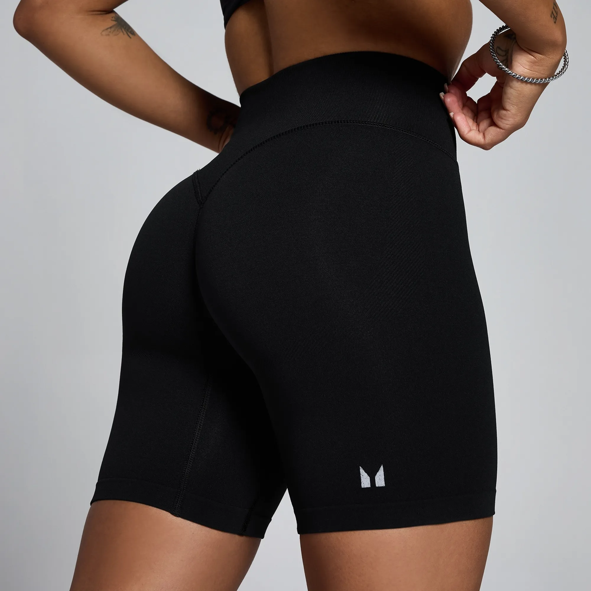 MP Women's Tempo Hybrid Seamless Shorts - Black