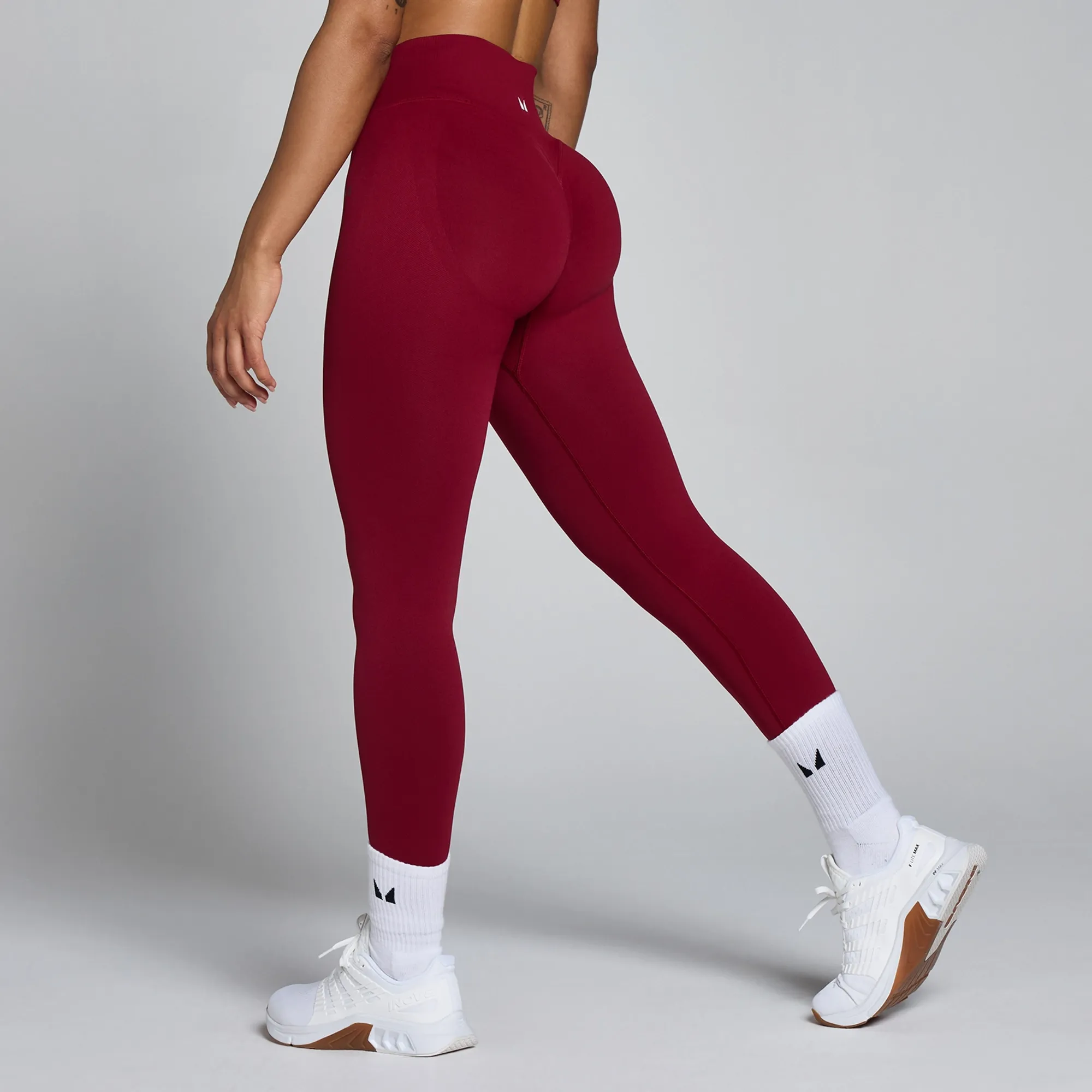 MP Women's Lift Seamless Scrunch Leggings - Heritage Red