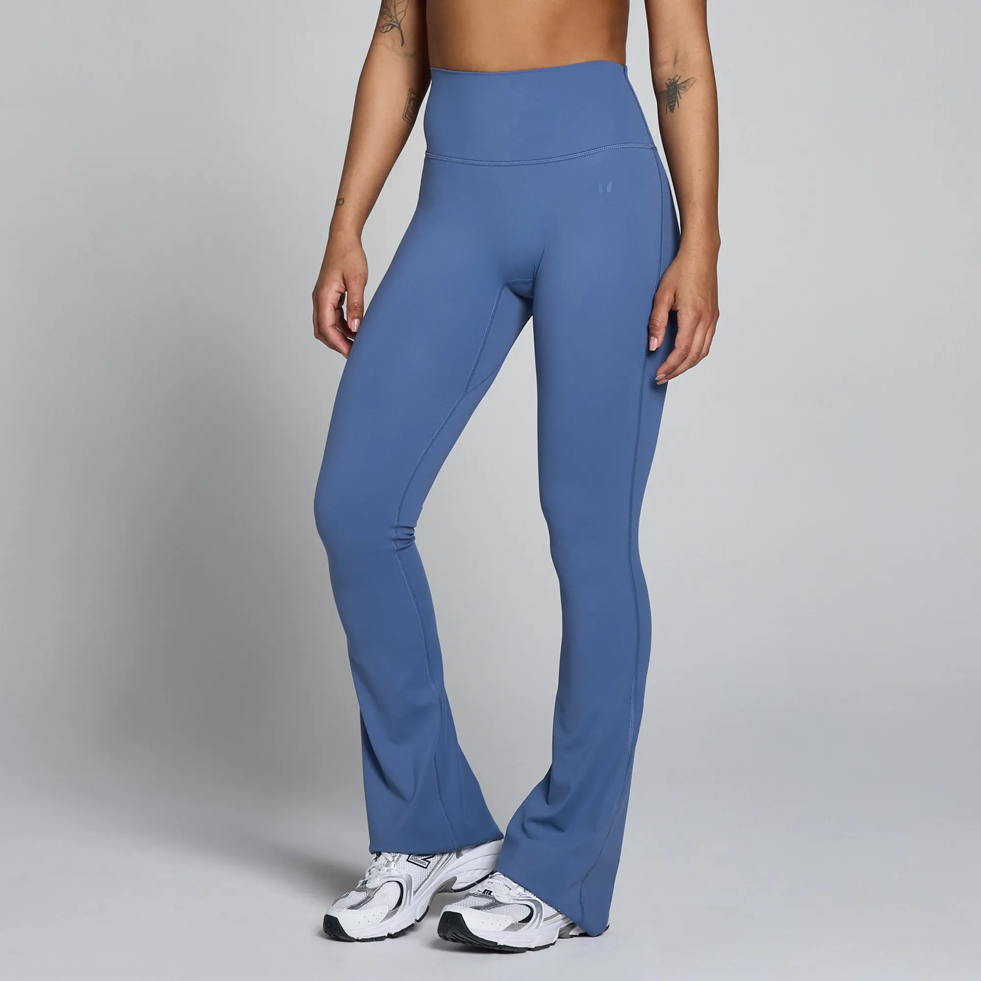 MP Women's Tempo Flared Leggings - Slate Blue