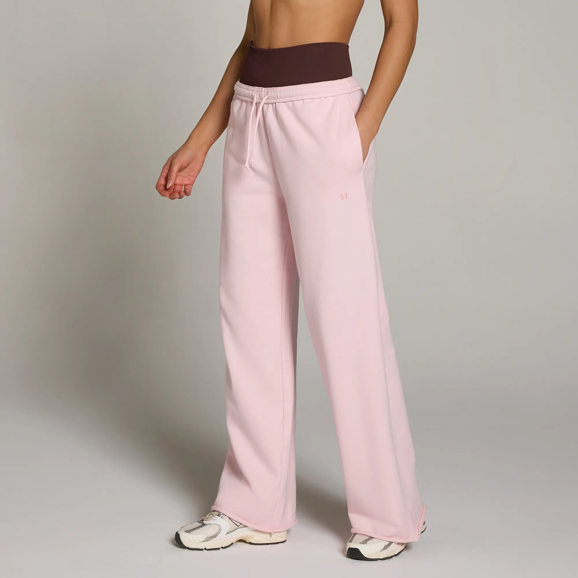 MP Women's Move Club Graphic Lightweight Loopback Straight Leg Joggers - Blush