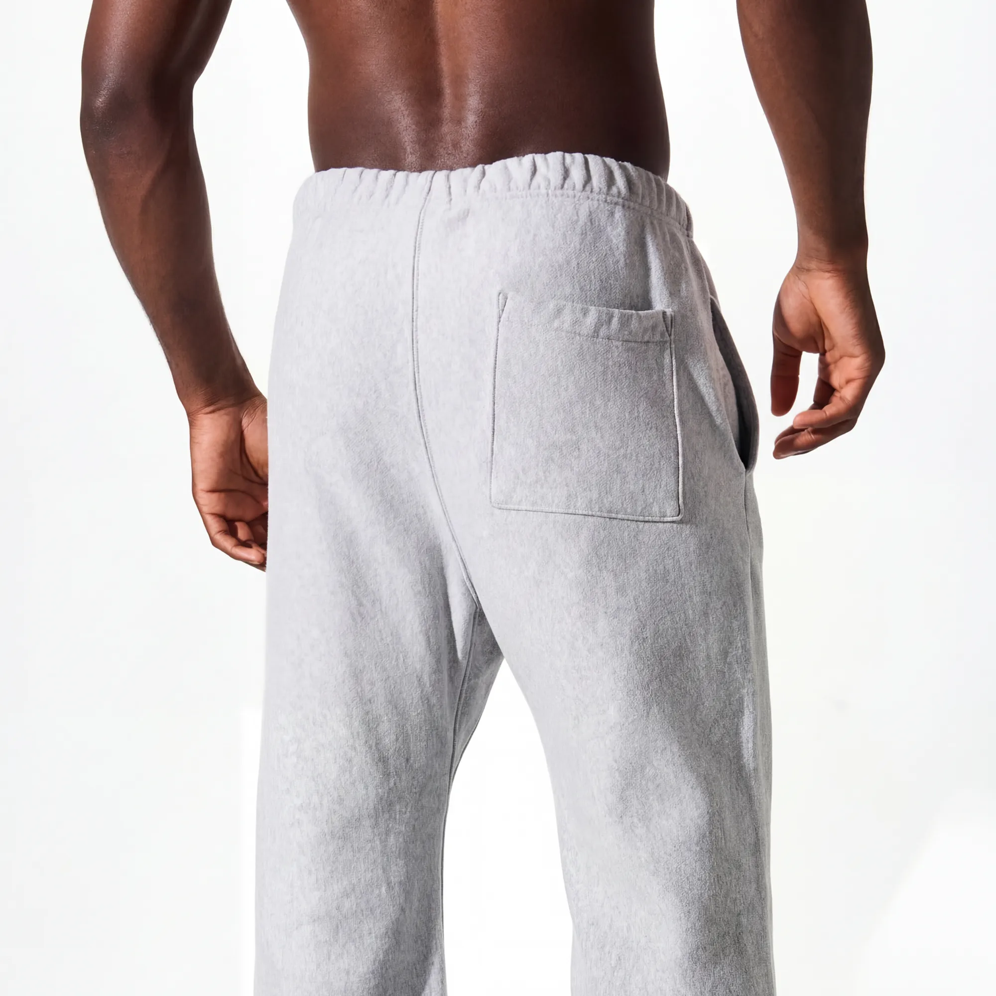 Myprotein x Champion Loose Fit Straight Hem Jogger - Grey Marl