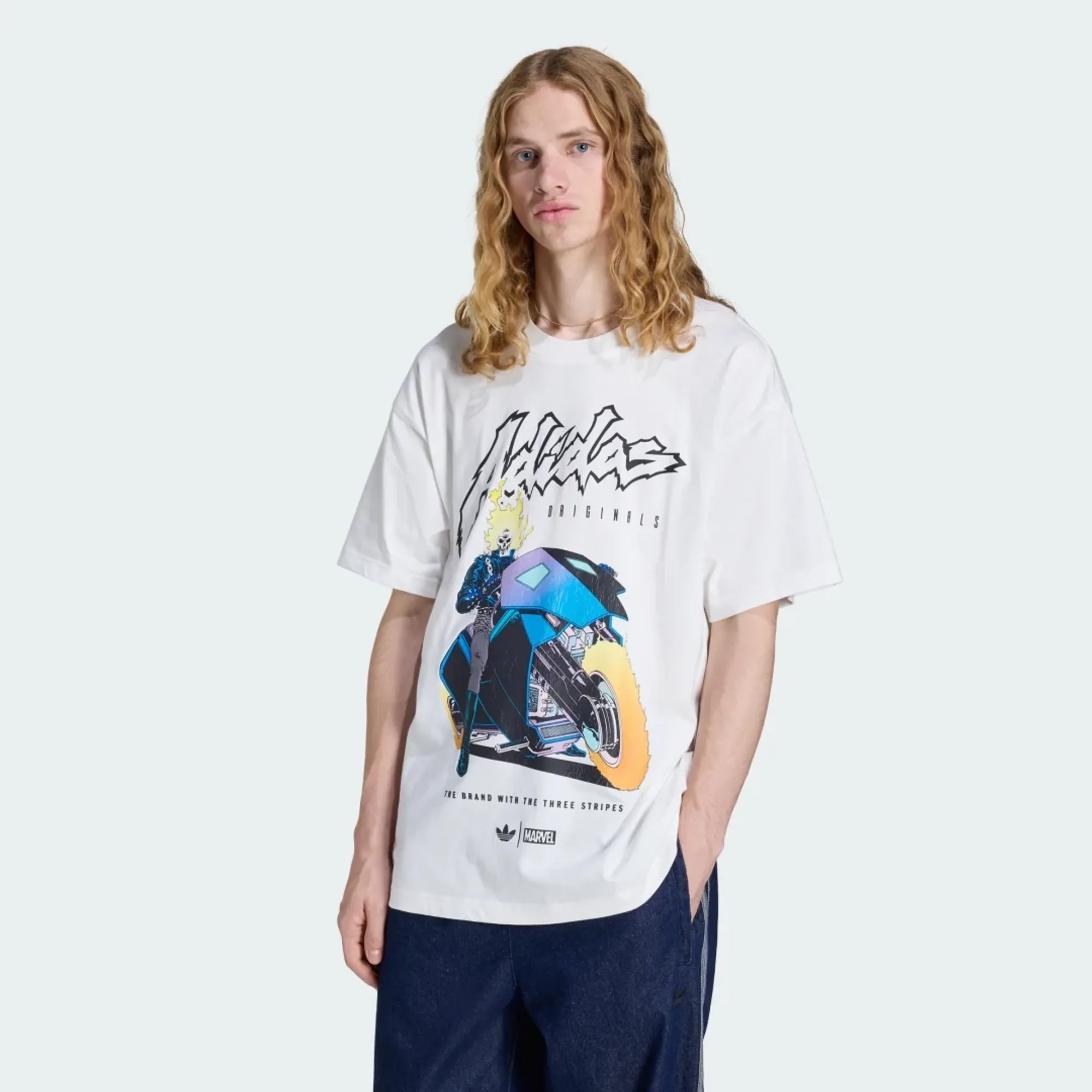adidas Adidas_Marvel_Ghost Rider Oversized T-Shirt Men