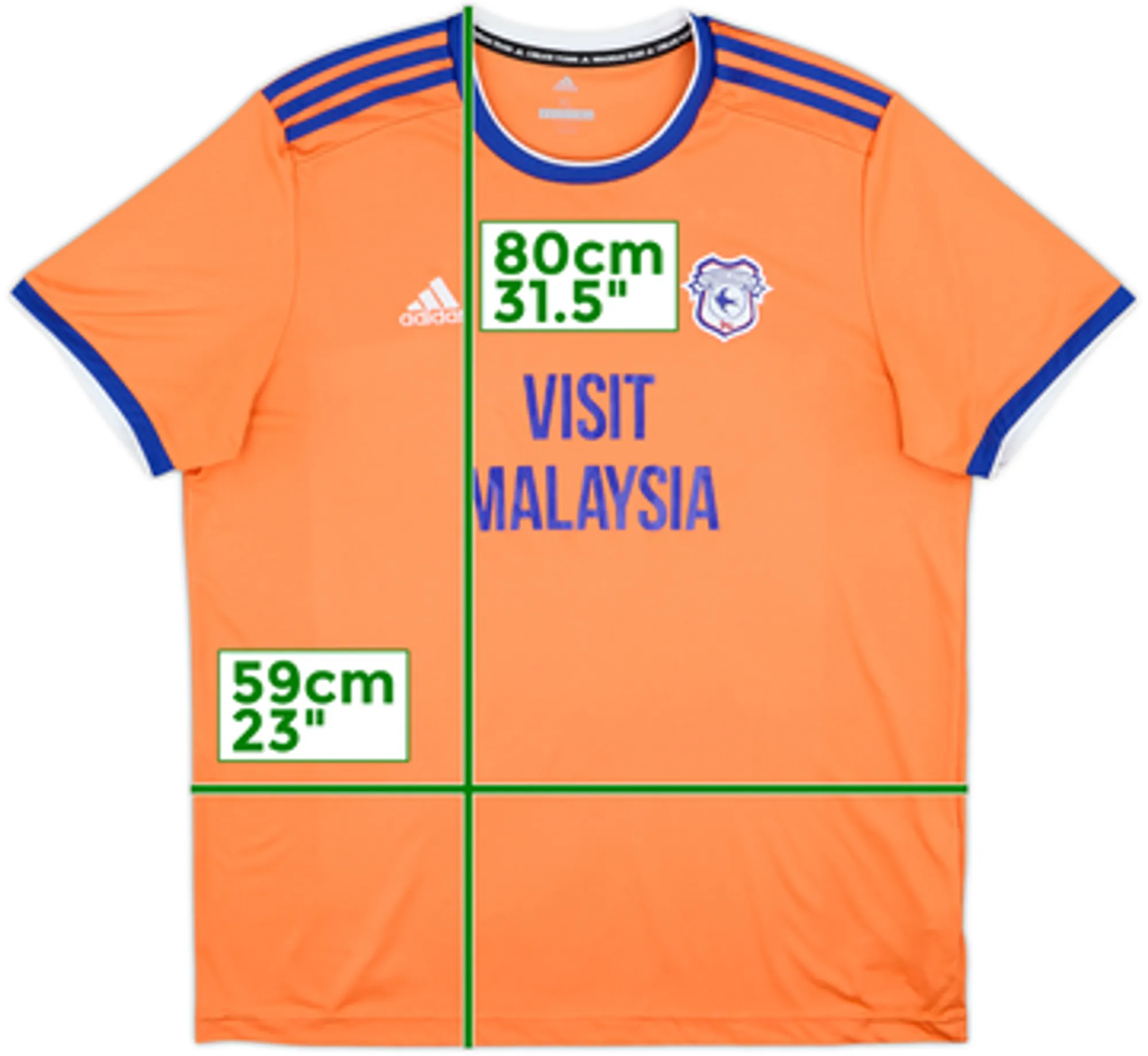 2019-21 Cardiff Away Shirt - 10/10 - (XL)