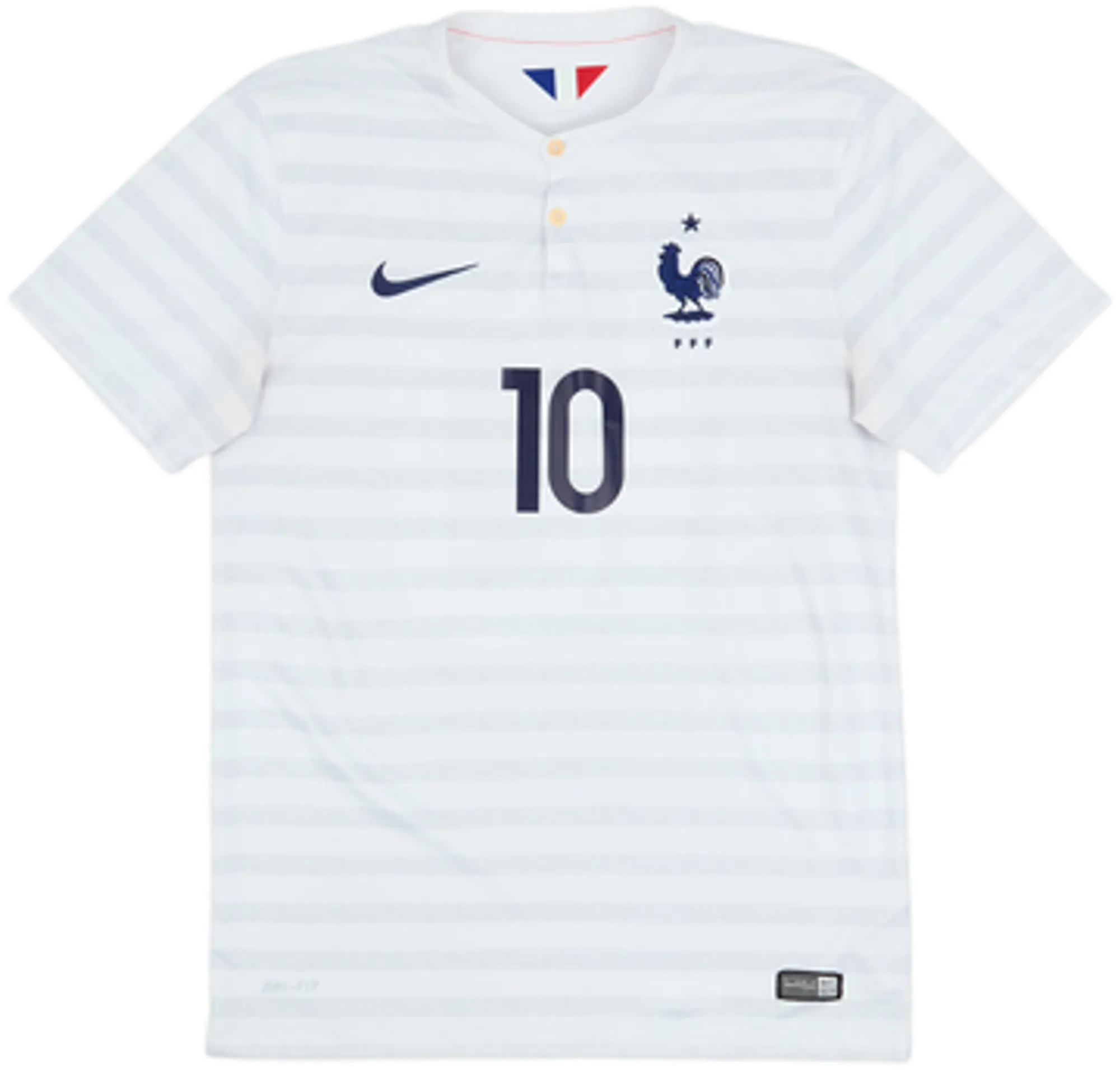2014-15 France Away Shirt Benzema #10 - 5/10 - (XL)