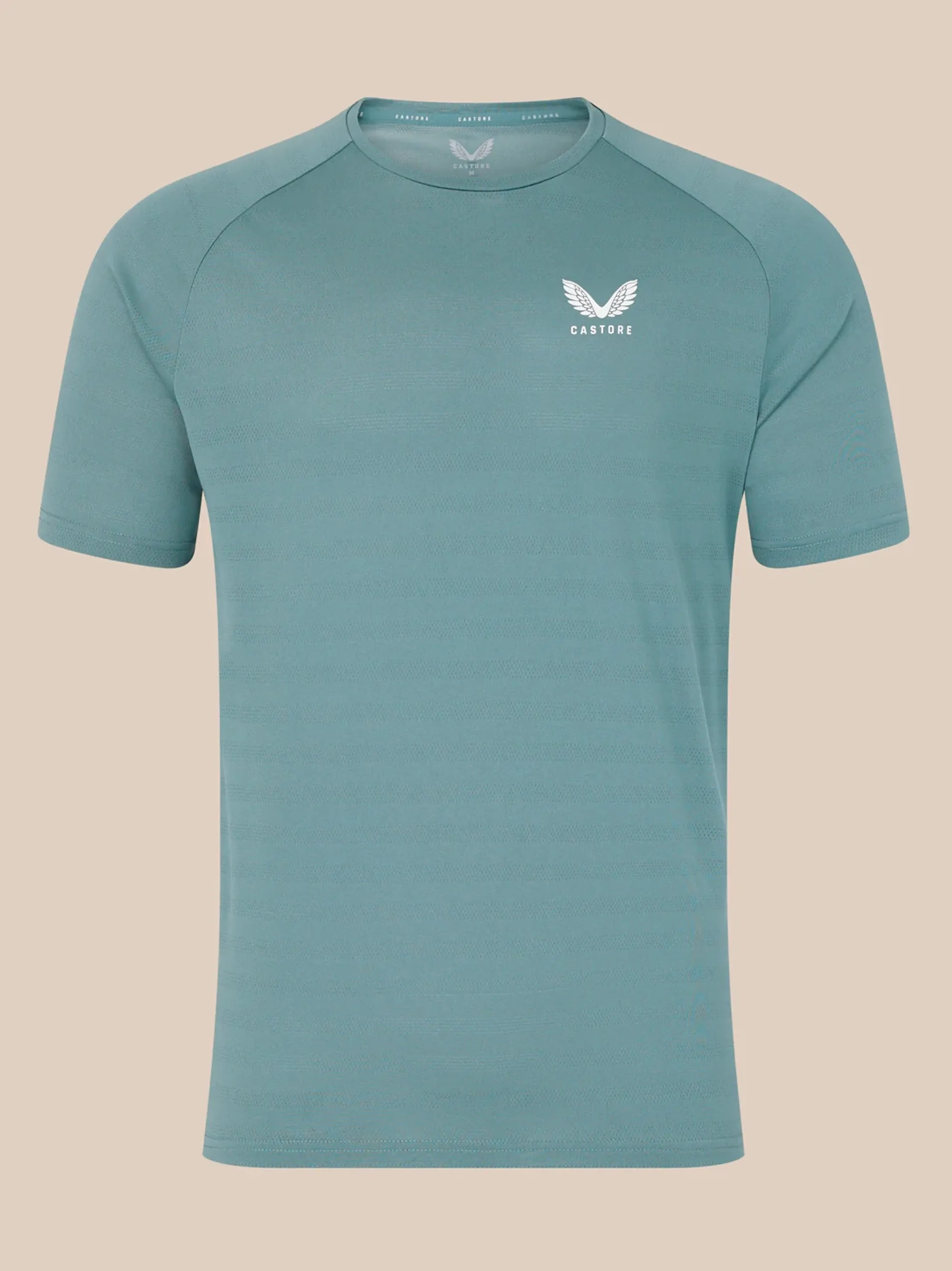 Castore Men's Short Sleeve Performance T-shirt - Blue