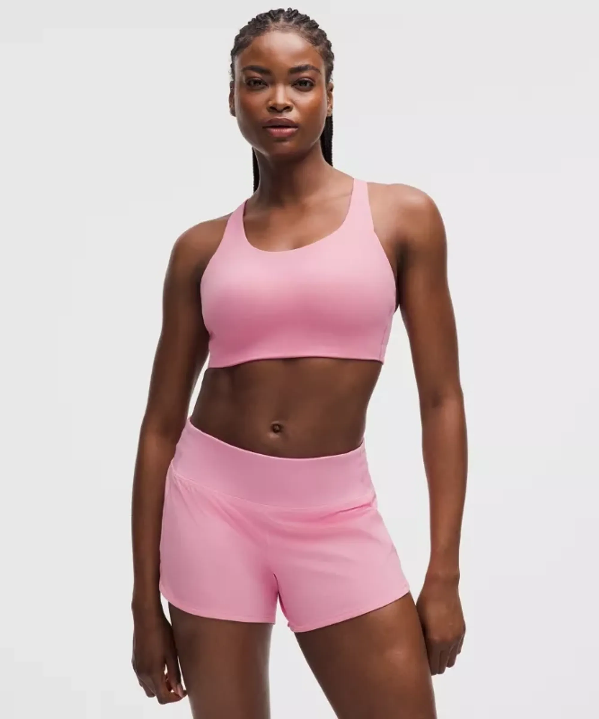 lululemon – Women's Energy Sports Bra High Support, B-G Cups – Color Pink – Size 32B