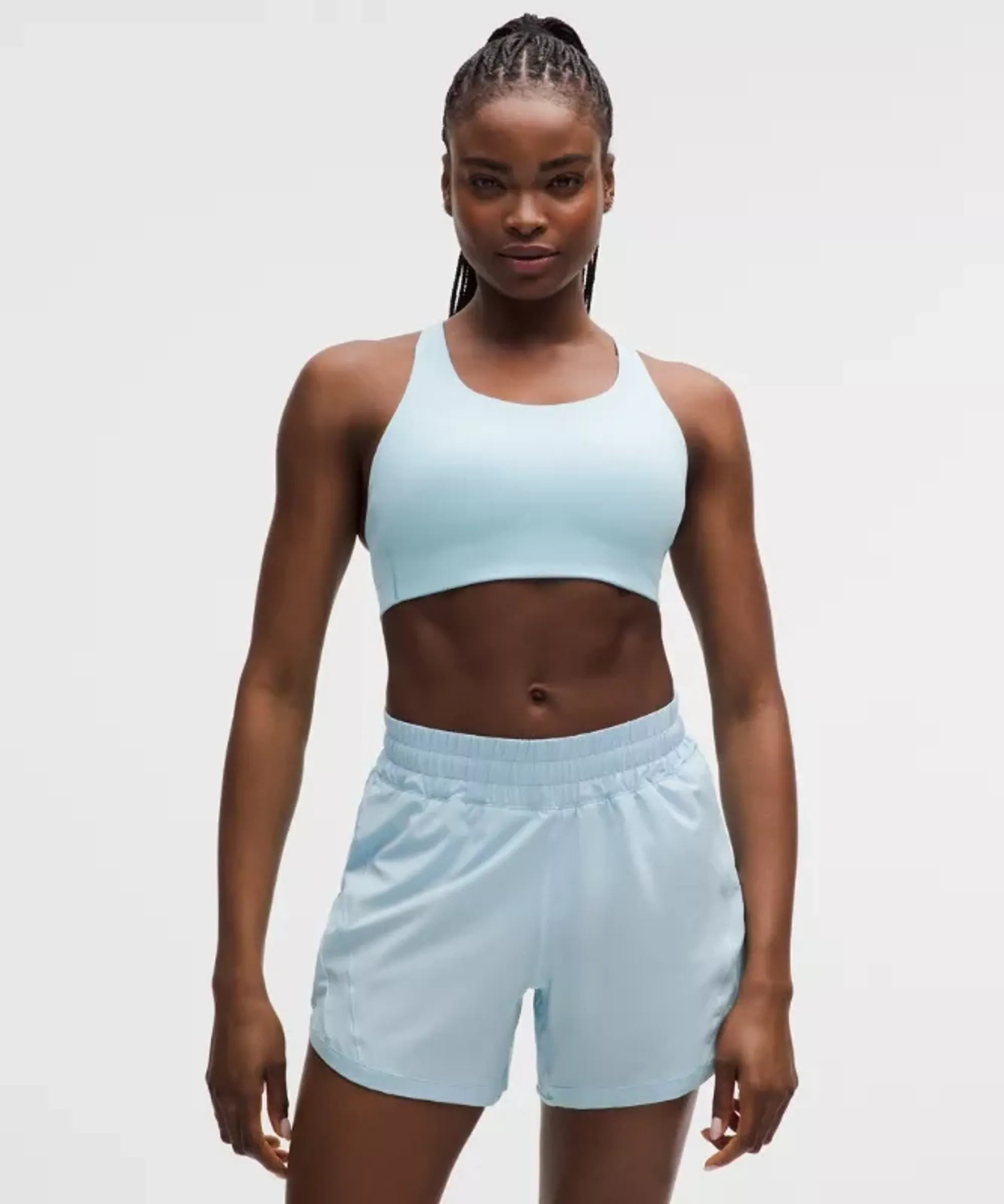 lululemon – Women's Energy Sports Bra High Support, B-G Cups – Color Blue – Size 36D