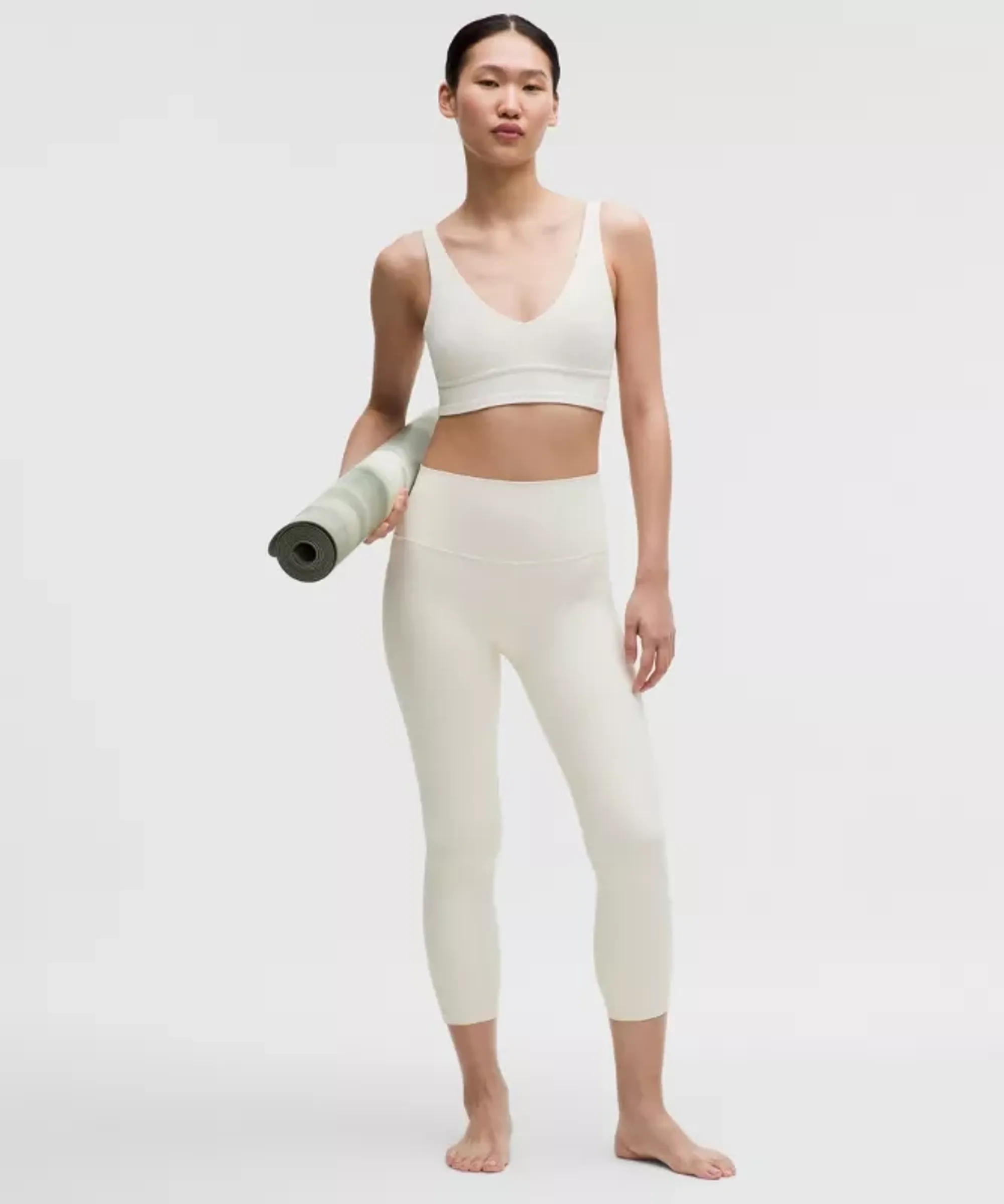 lululemon – Women's Align High-Rise Crop Leggings – 23" – Color White – Size 0