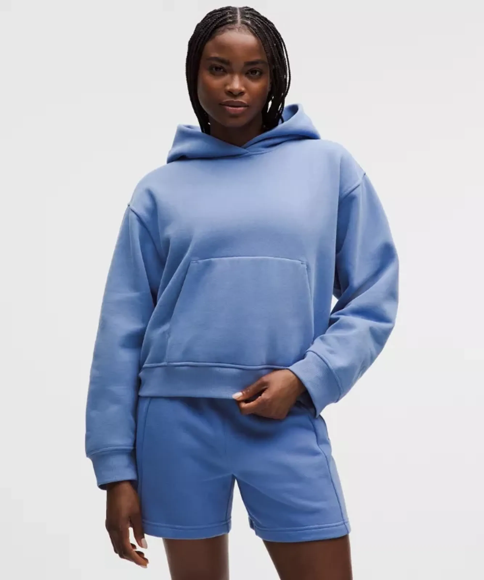 lululemon – Women's Steady State Hoodie – Color Blue – Size Large