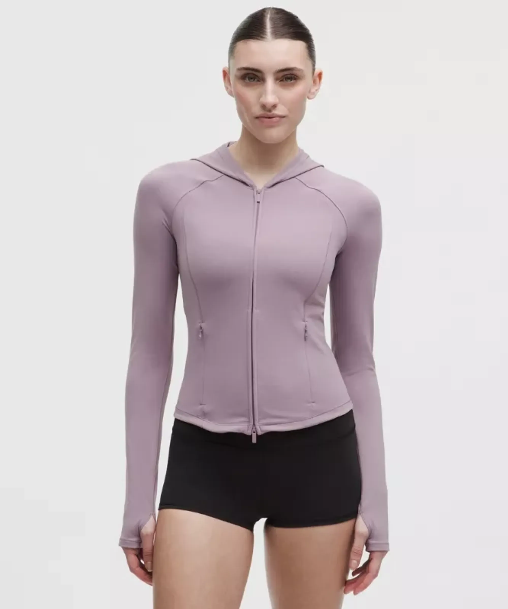 lululemon – Women's Wunder Train Full-Zip Jacket – Color Purple/Pastel – Size 0