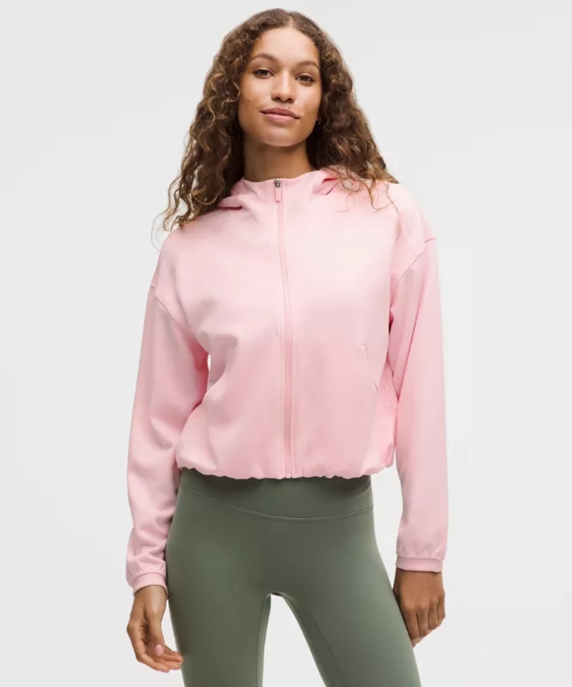lululemon – Women's Softstreme Full-Zip Hoodie – Color Pink – Size 0