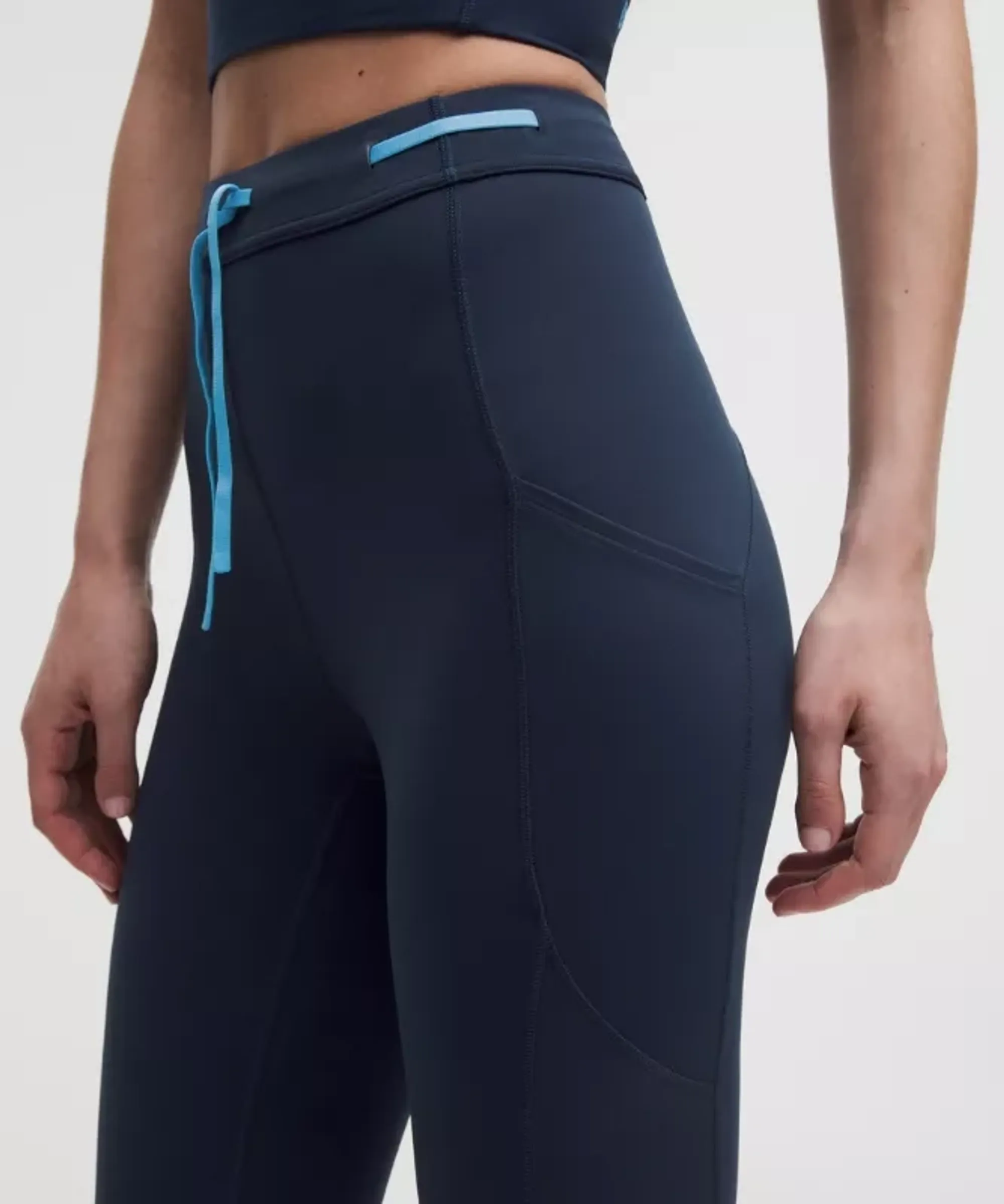 lululemon – Women's Fast and Free High-Rise Tight Leggings – 25" – Color Blue – Size 0