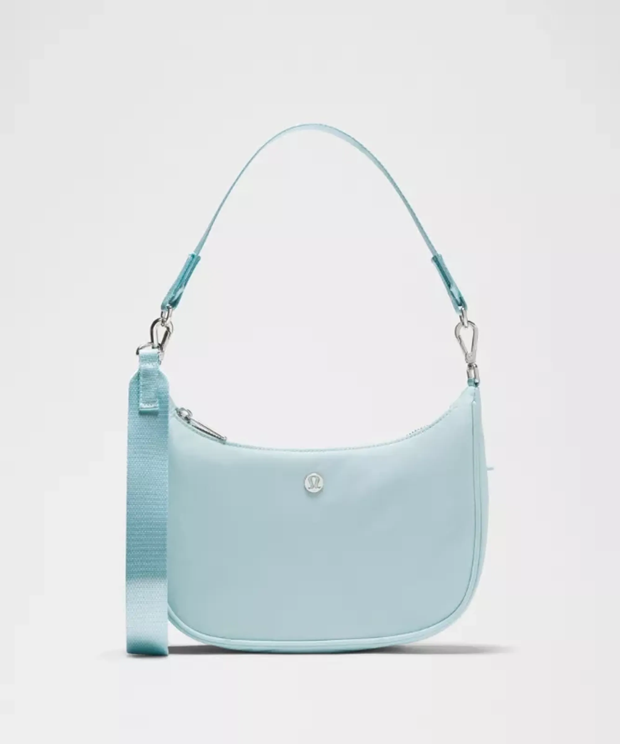 lululemon – City Essentials Small Shoulder Bag 3L – Color Silver/Blue