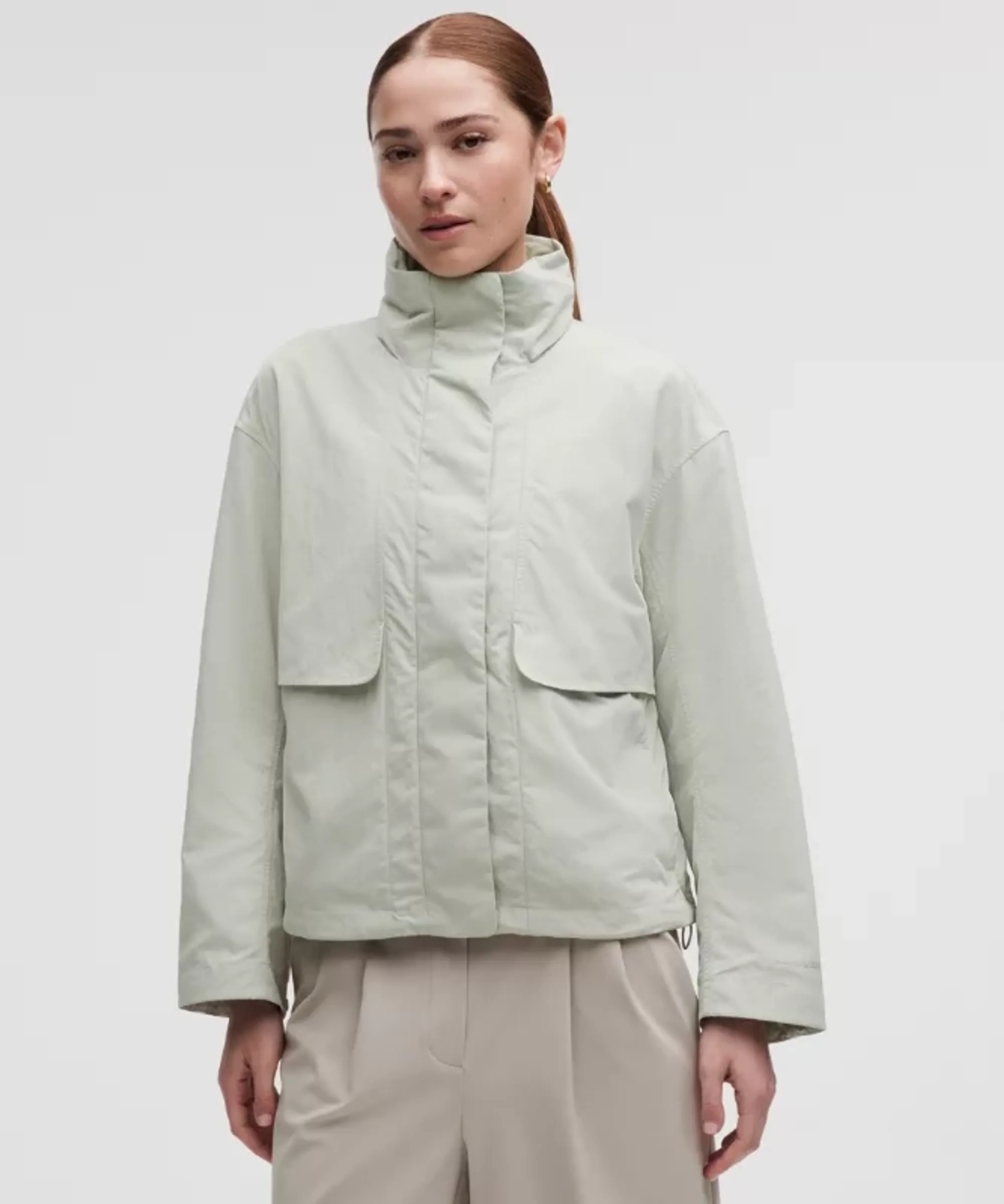 lululemon – Women's Always Effortless Jacket Evolve – Color Grey – Size Large