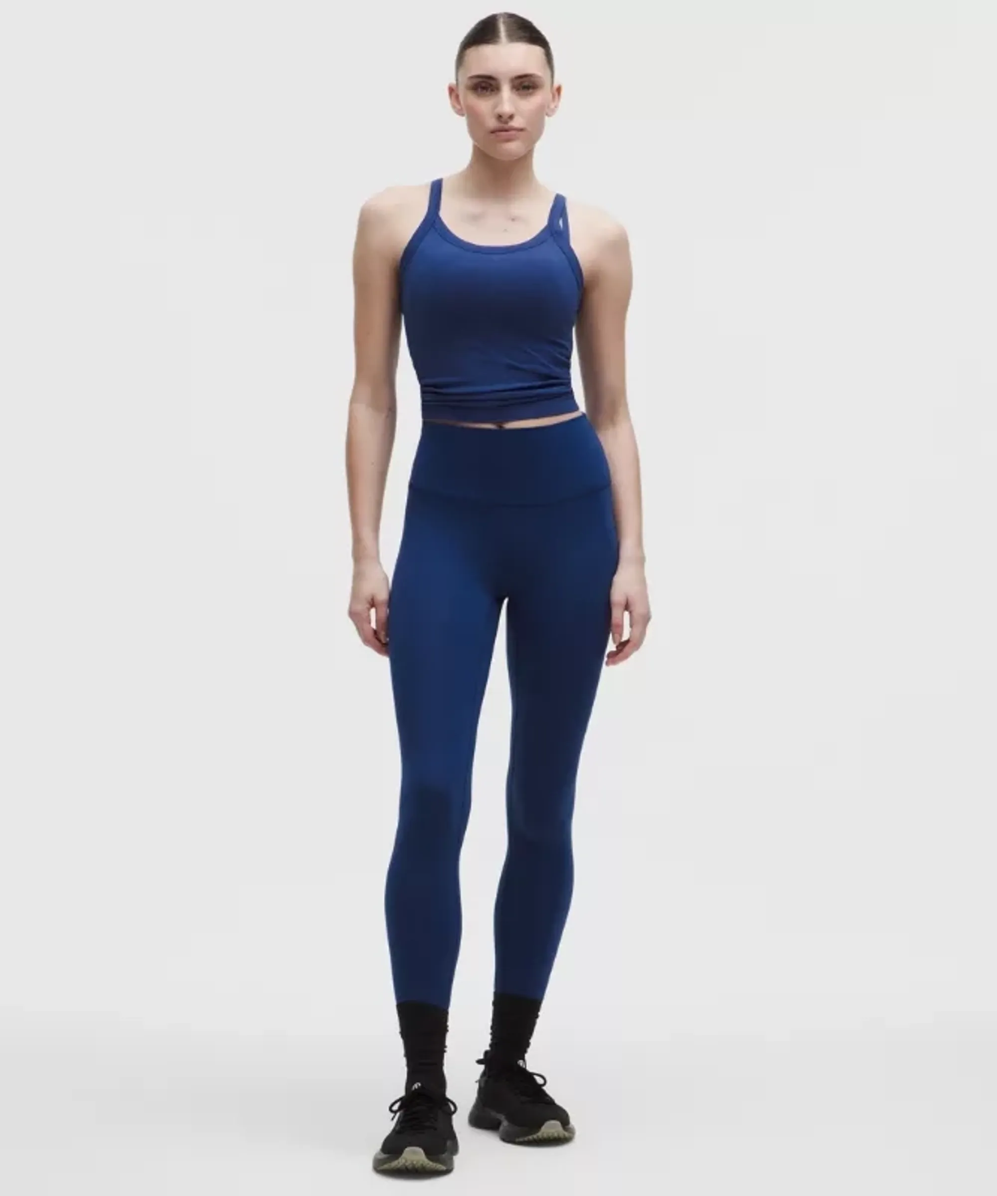 lululemon – Women's Wunder Train No Line High-Rise Tight Leggings – 28" – Color Blue – Size 0