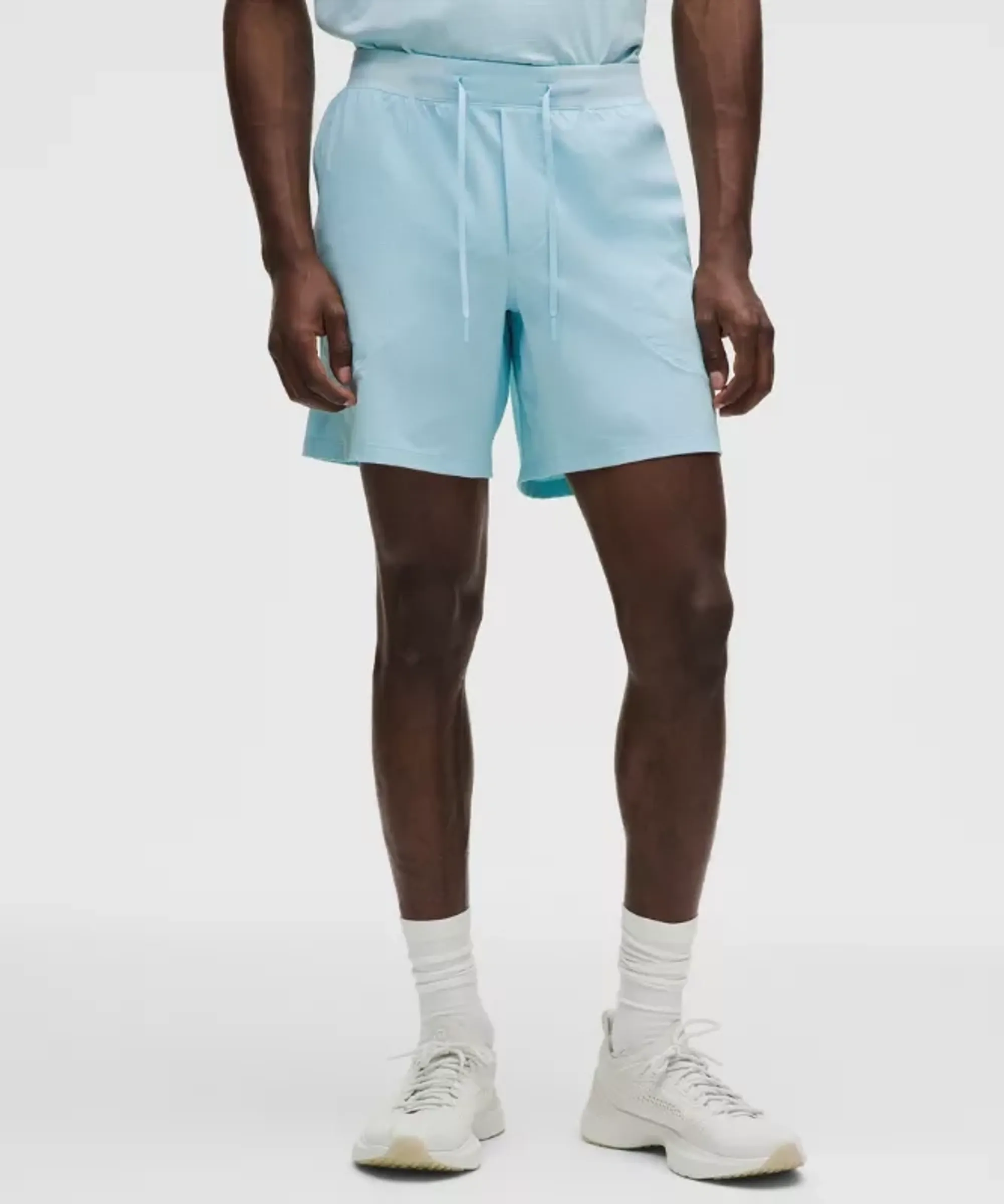 lululemon – Men's License to Train Linerless Shorts – 7" – Color Blue – Size Large