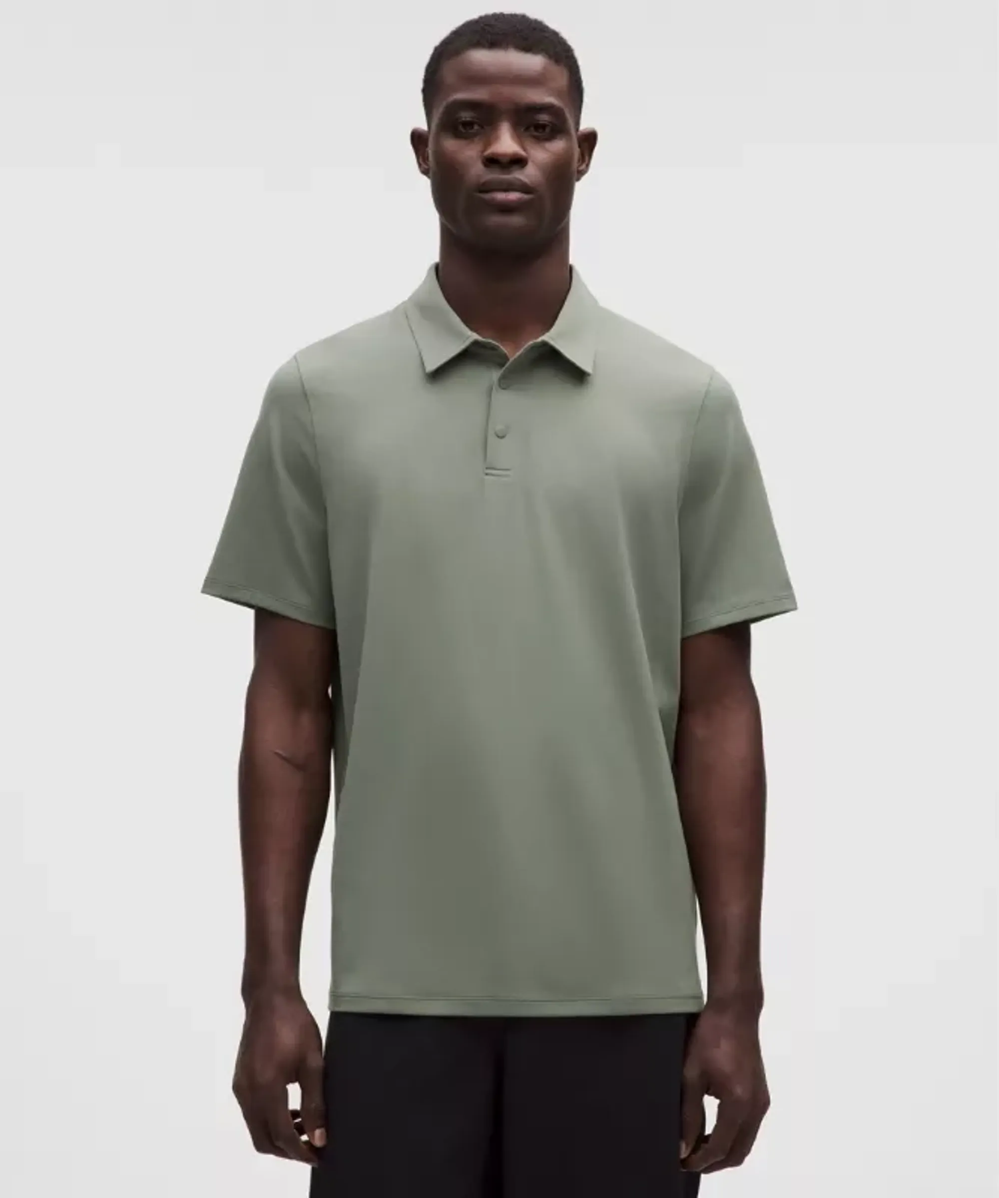 lululemon – Men's ShowZero Classic-Fit Polo Shirt – Color Green/Pastel – Size Large