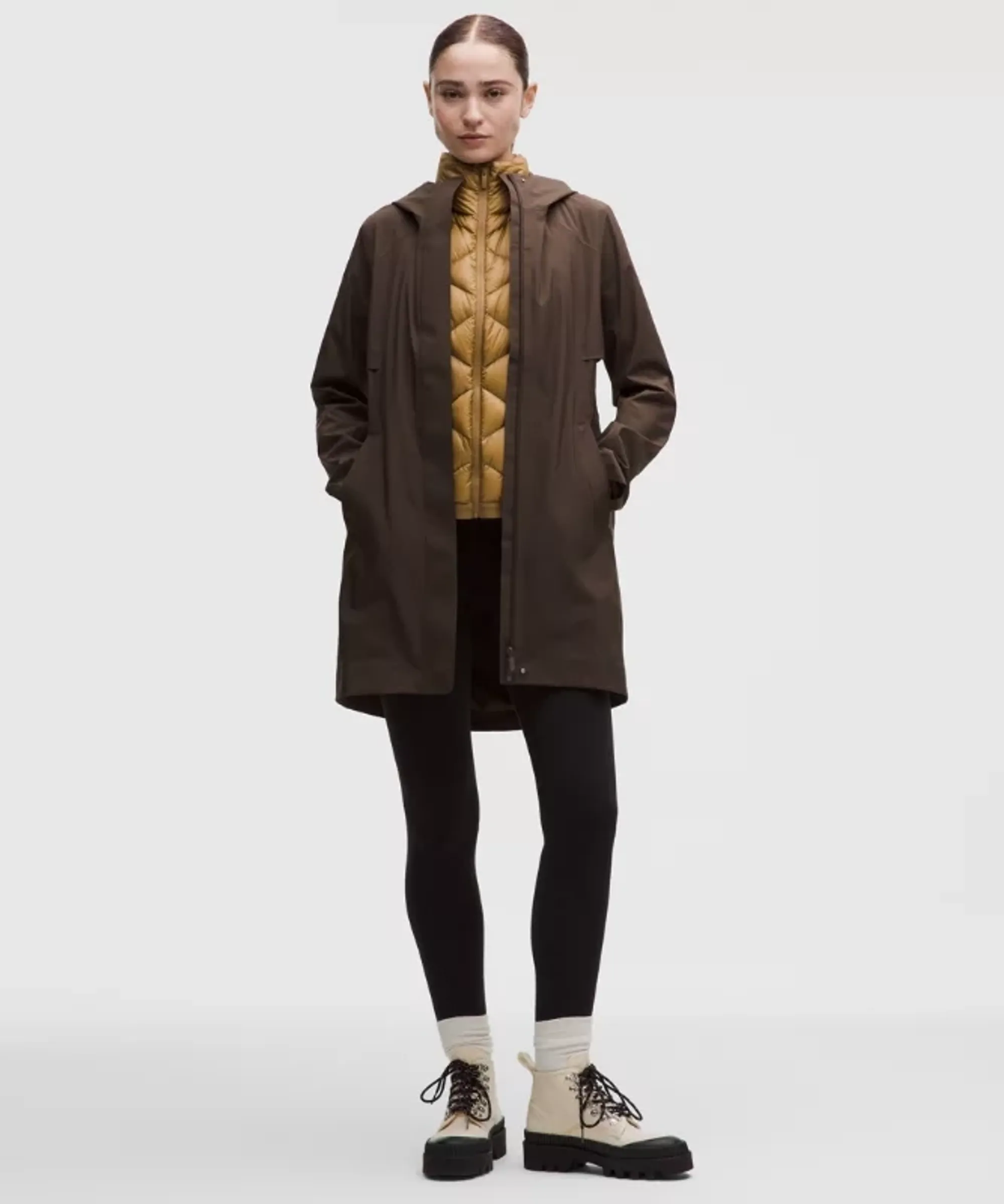 lululemon – Women's Rain Rebel Jacket – Color Brown – Size 0