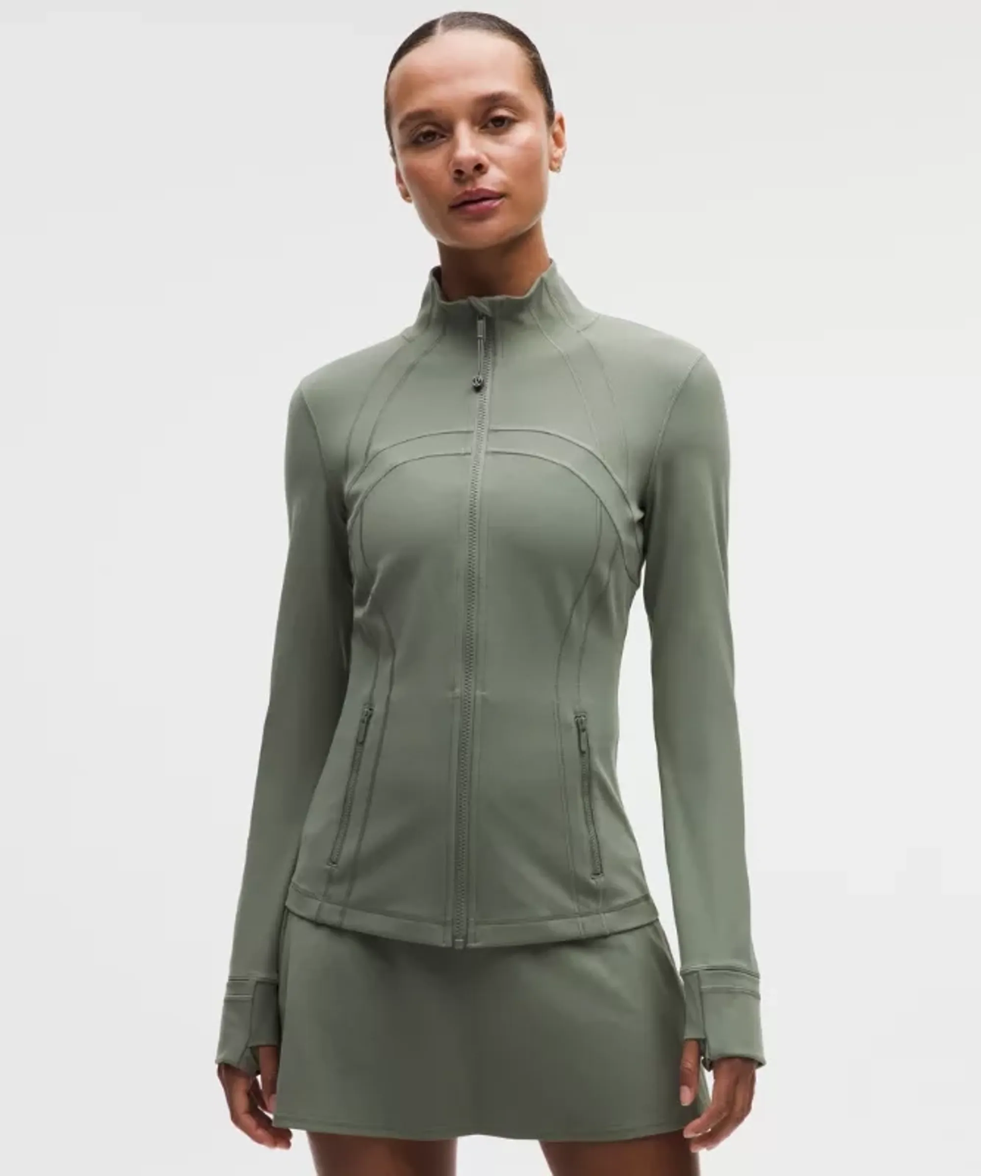 lululemon – Women's Define Jacket Nulu – Color Green/Pastel – Size 0