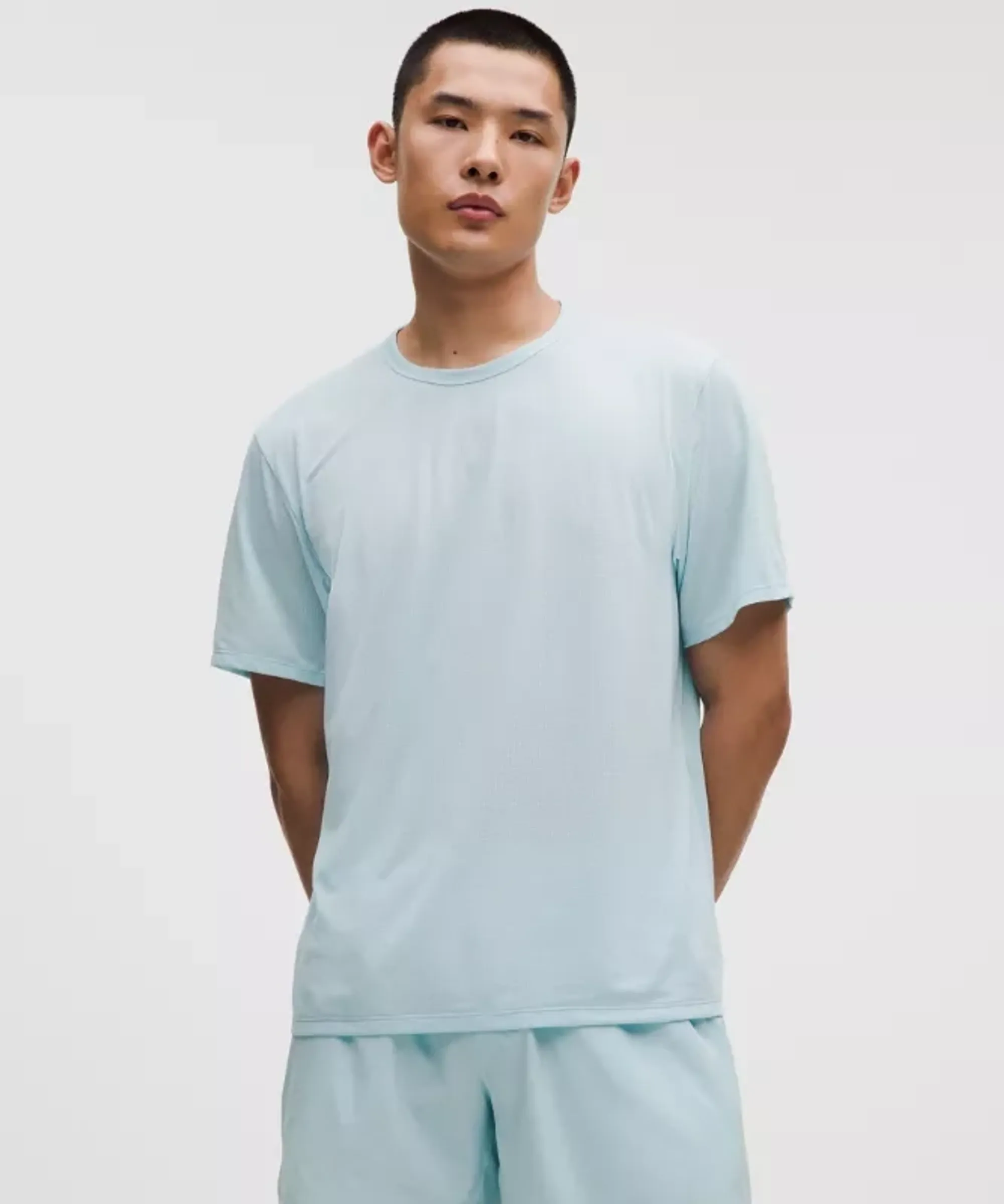 lululemon – Men's Mile Maker Short-Sleeve T-Shirt – Color Blue – Size Large