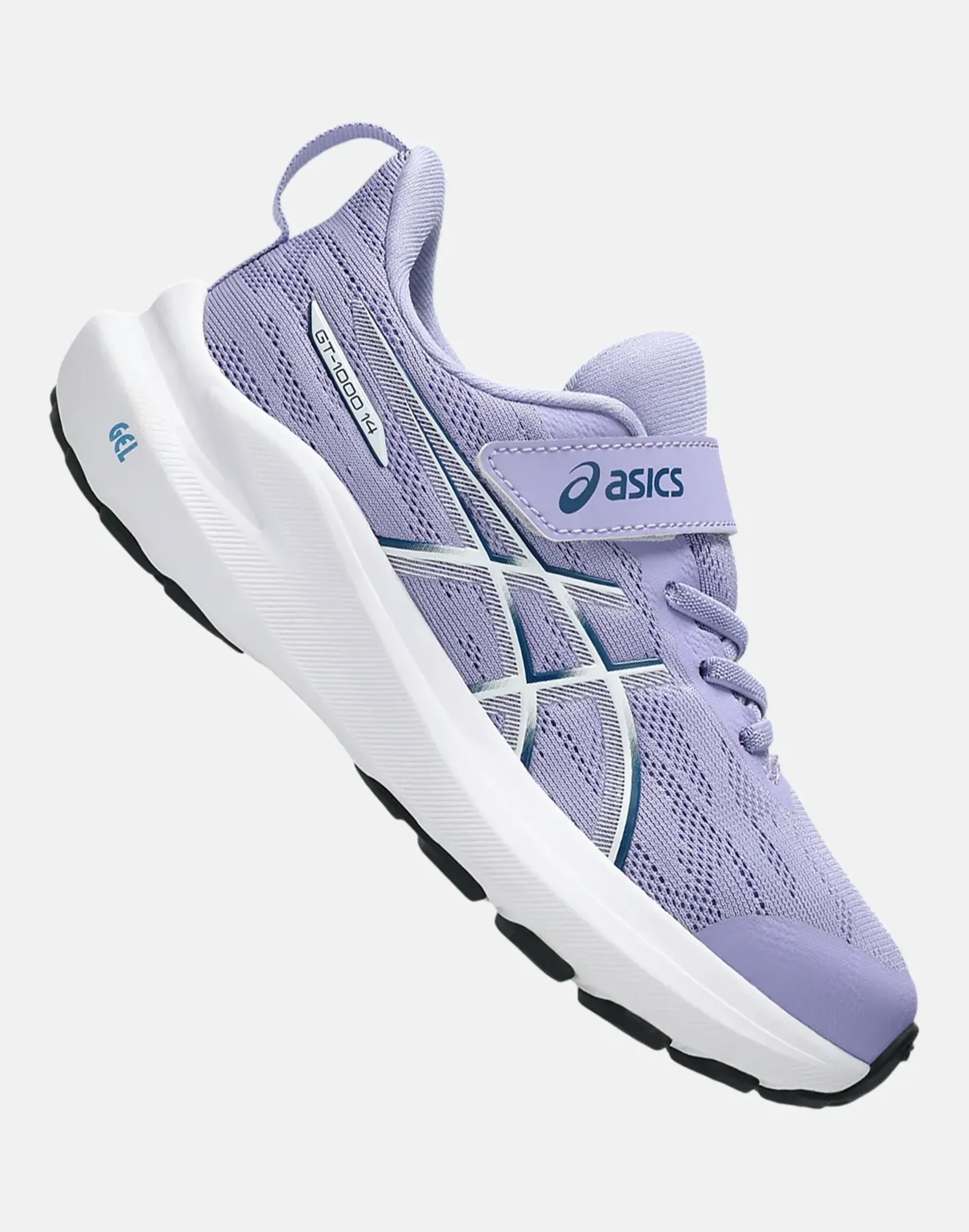 Asics Younger Kids Gt-1000 14 Running Shoes in Purple/Blue 
