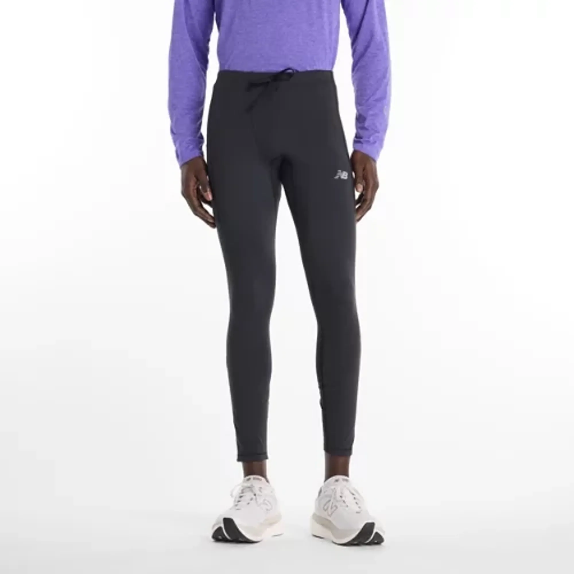 New Balance Men's London Edition NB Sleek Pocket Tight in Black Polyester