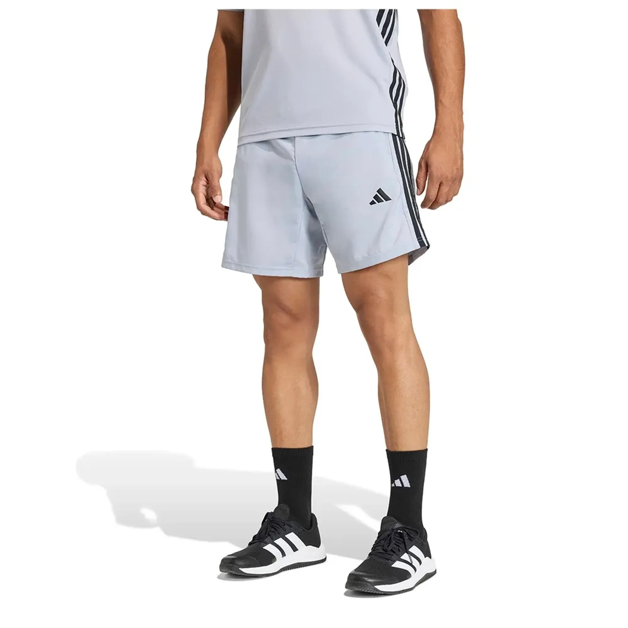 Adidas Workout Essentials Base 3 Stripes Woven 7´´ Shorts