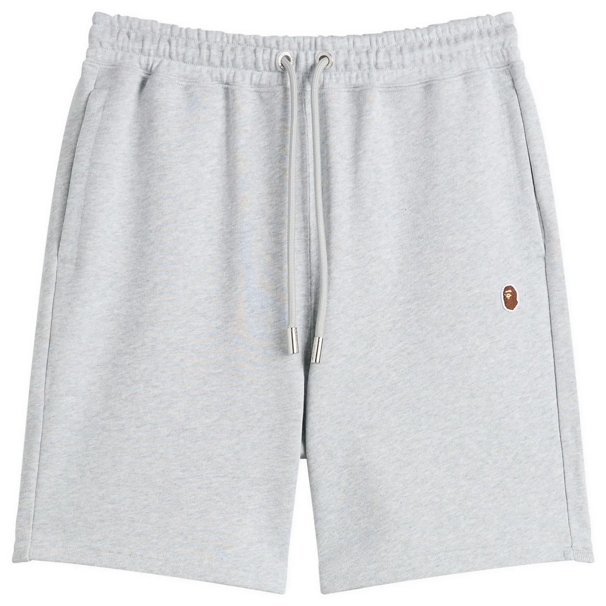 A Bathing Ape Men's One Point Sweat Shorts Grey