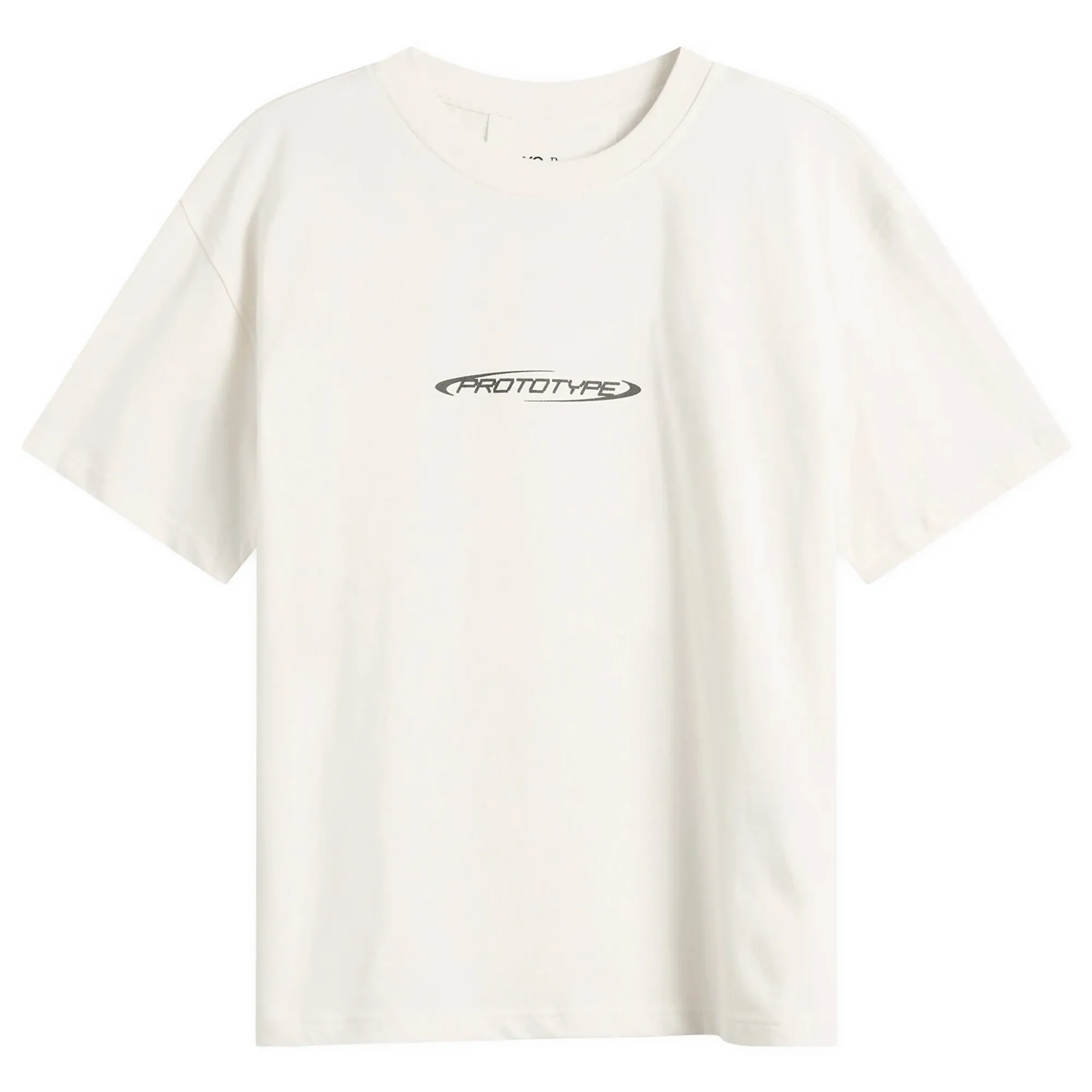 KA_YO_Prototype Men's Boxy Logo T-Shirt Off White