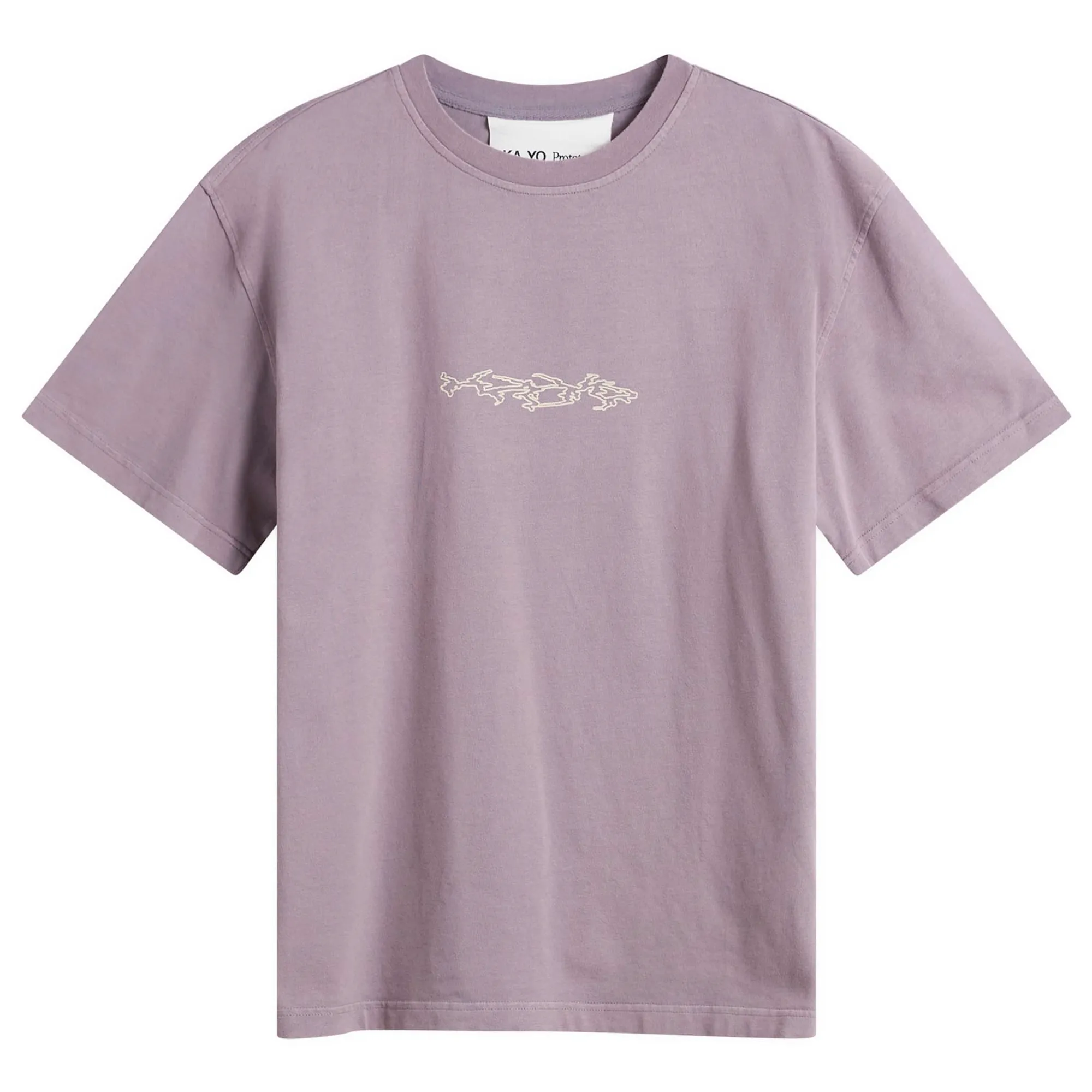 KA_YO_Prototype Men's Boxy Washed Graphic T-Shirt Sparrow
