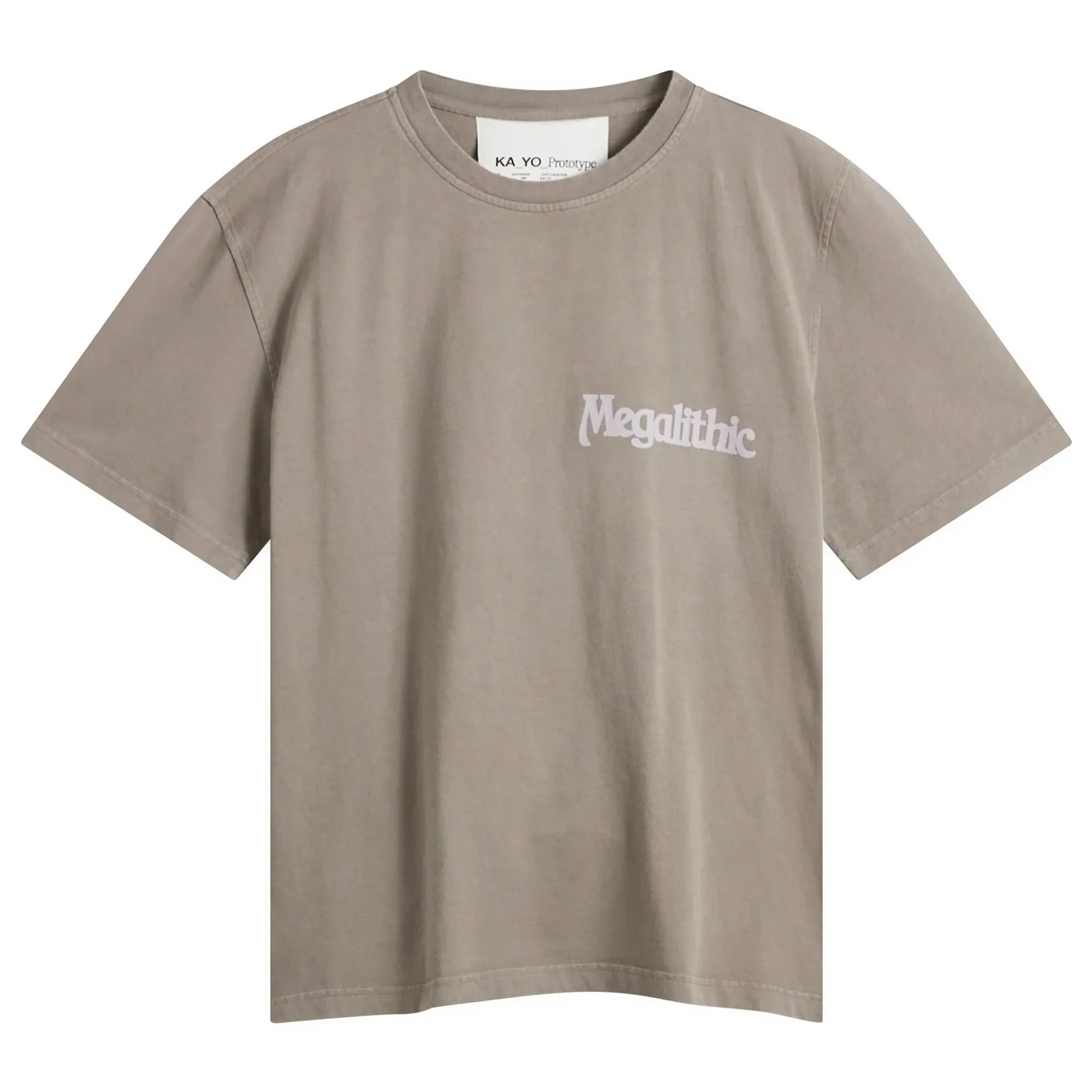 KA_YO_Prototype Men's Boxy Washed Graphic T-Shirt Bungee Cord