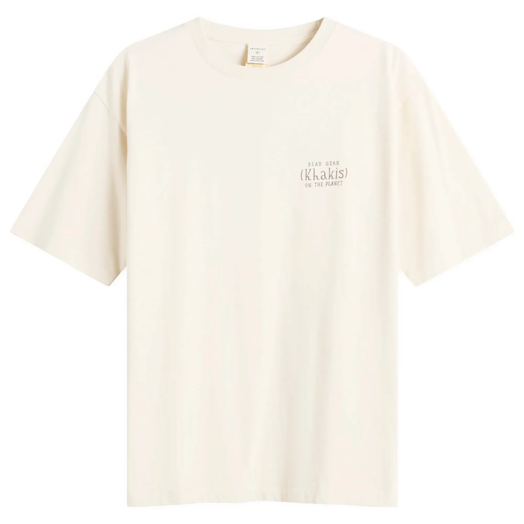Khakis Men's T.W Drawing T-Shirt Ivory