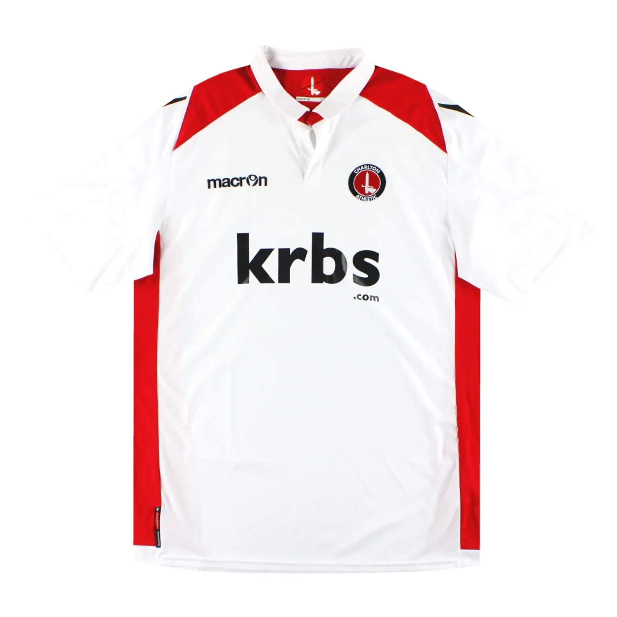 2011-12 Charlton Macron Away Shirt XXL - Charlton Athletic / Excellent 