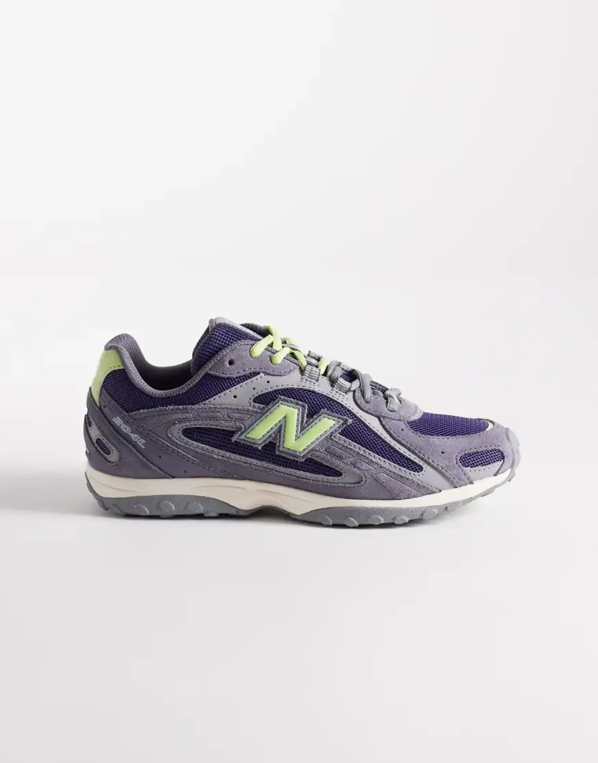 New Balance Unisex 204L in Grey/Purple Leather