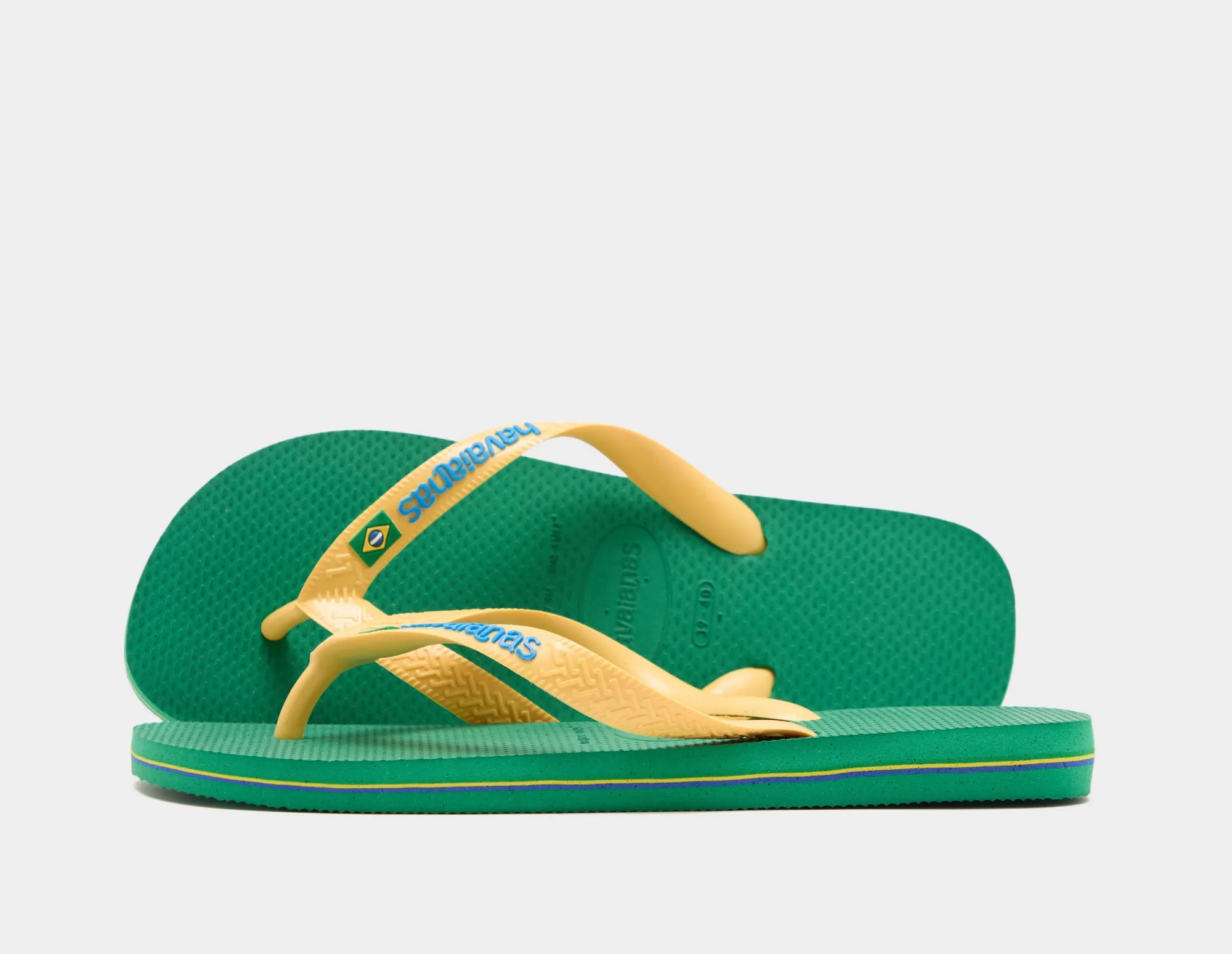 Havaianas Brasil Logo Women Flip-Flops and Sandals - Green